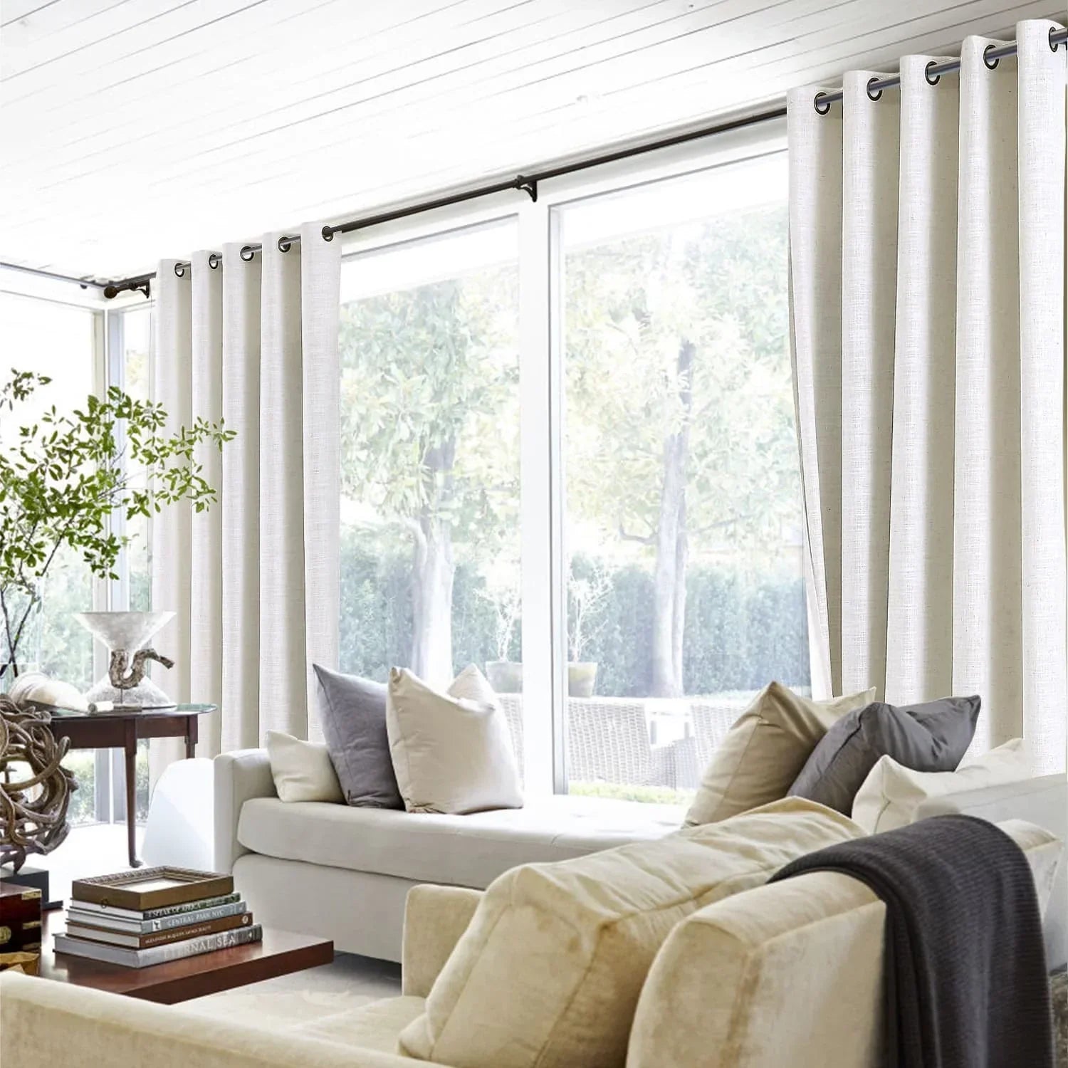 Loomy Linen Drape Grommet