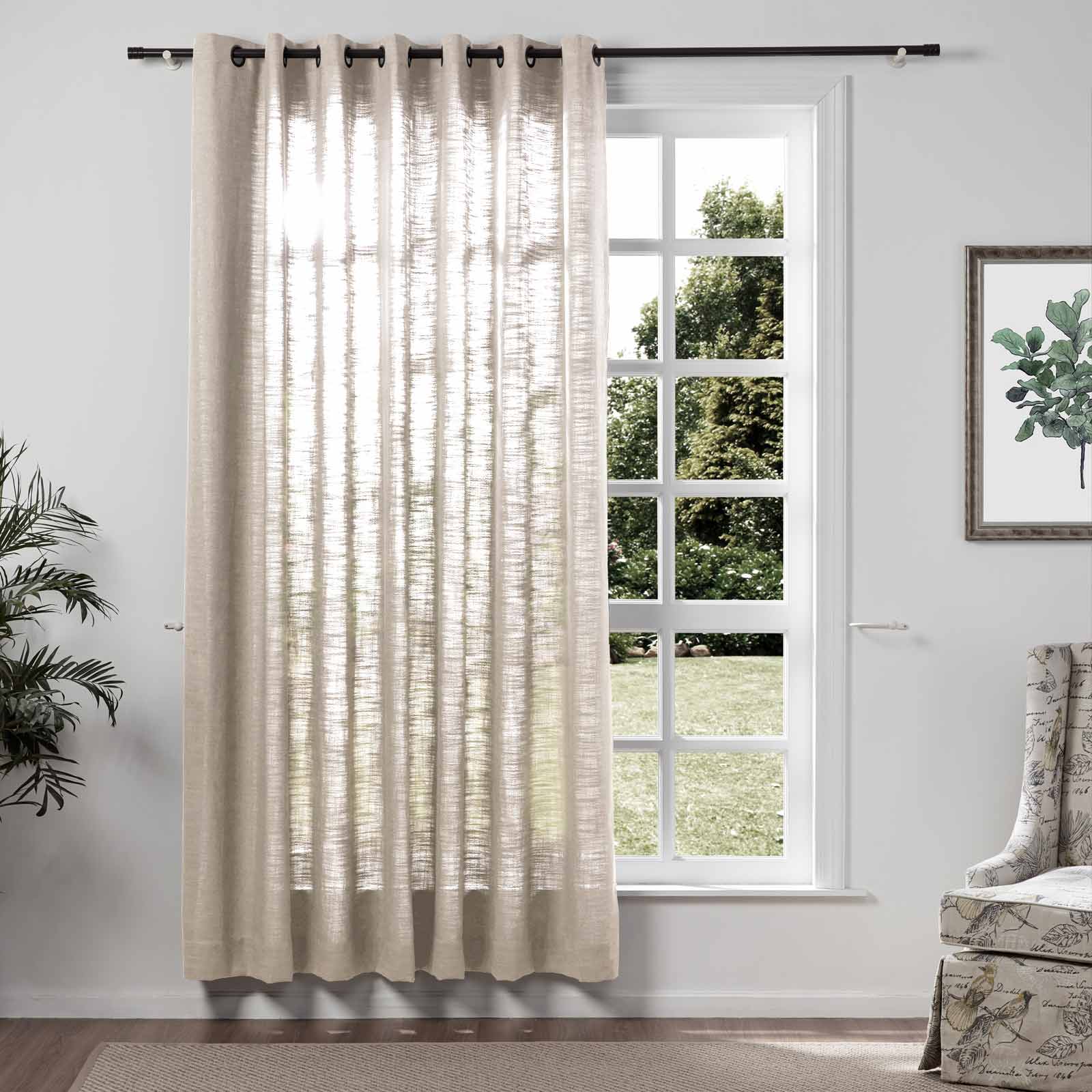 Loomy Linen Drape Grommet
