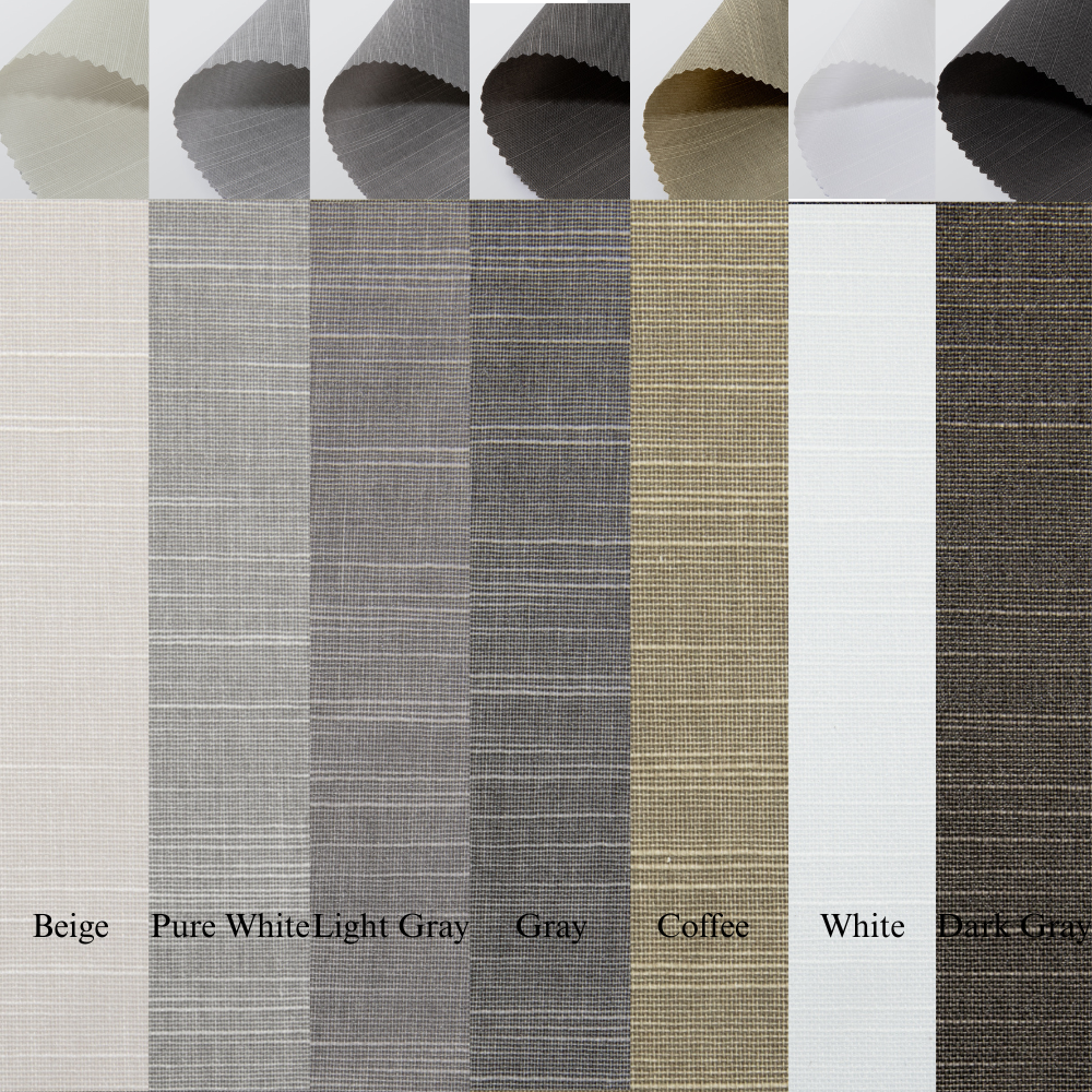 Miri Motorized Light Filtering Roller Shades