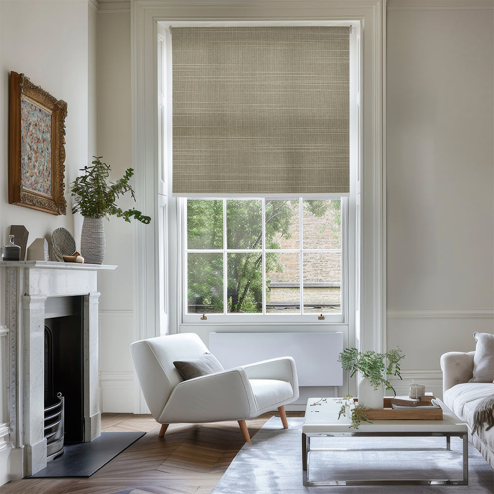 Miri Motorized Light Filtering Roller Shades