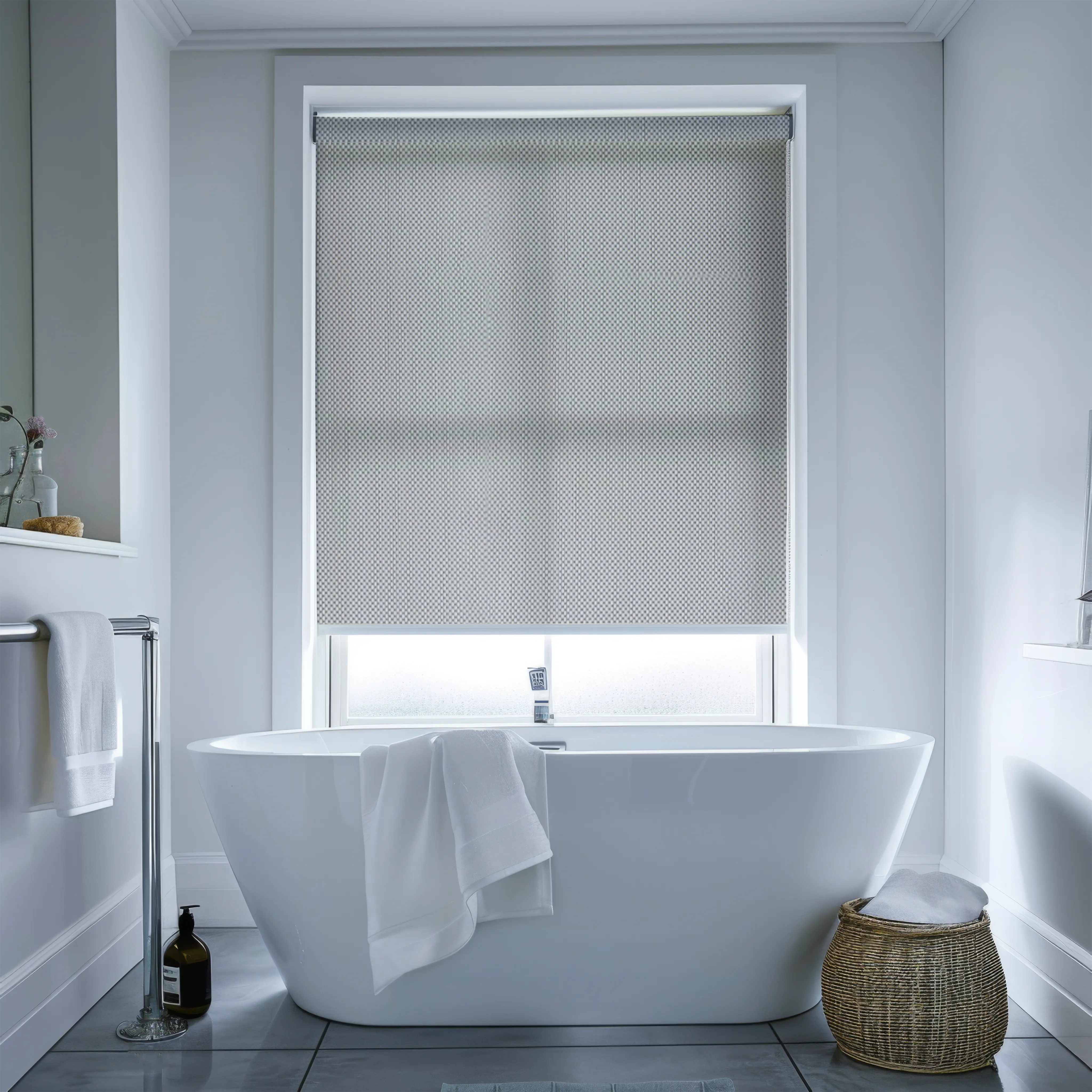 Sharp Light Filtering Roller Shades Cordless/Corded