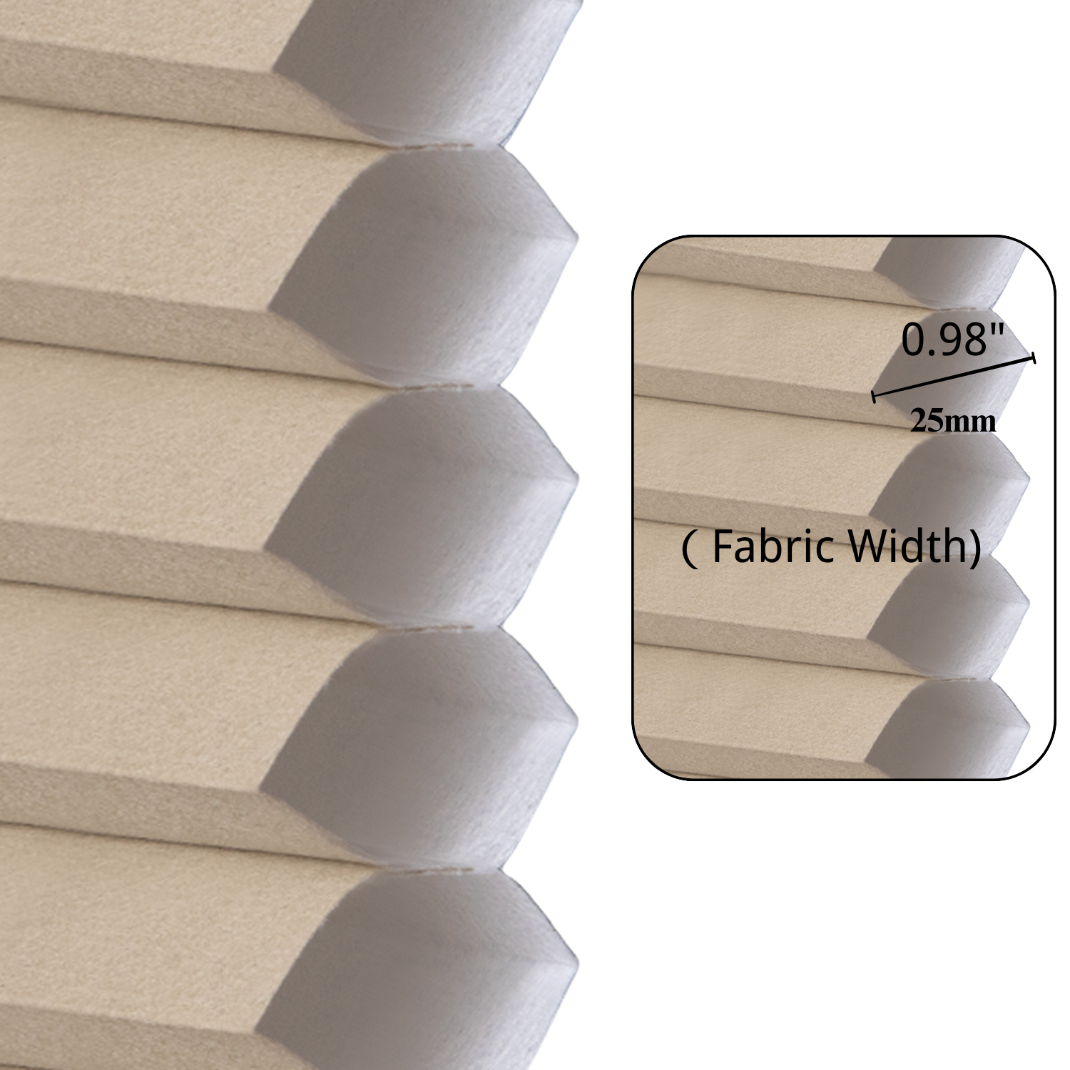 Arcadia Corded/Cordless Day Night Cellular Shades 0.98''