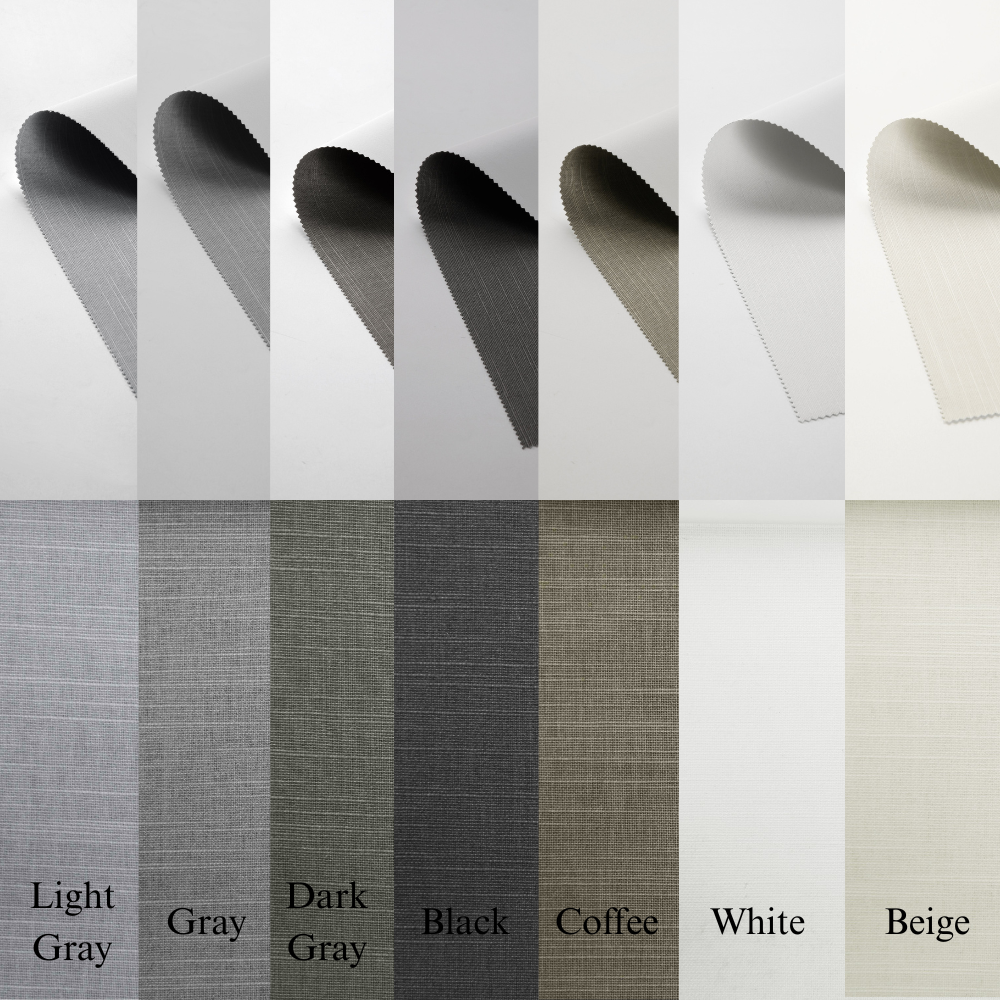 Elva Motorized Blackout Roller Shades