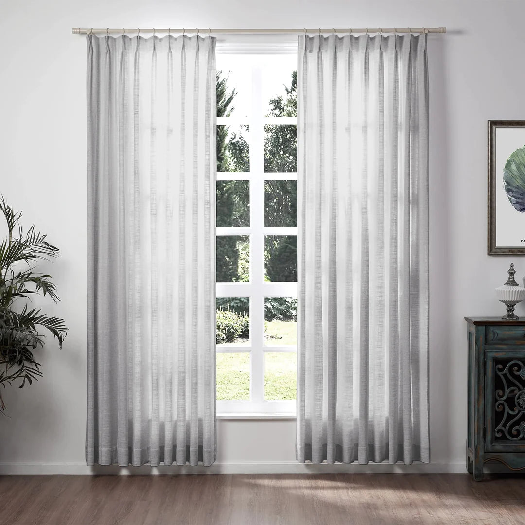 Loomy Linen Drape Pleated
