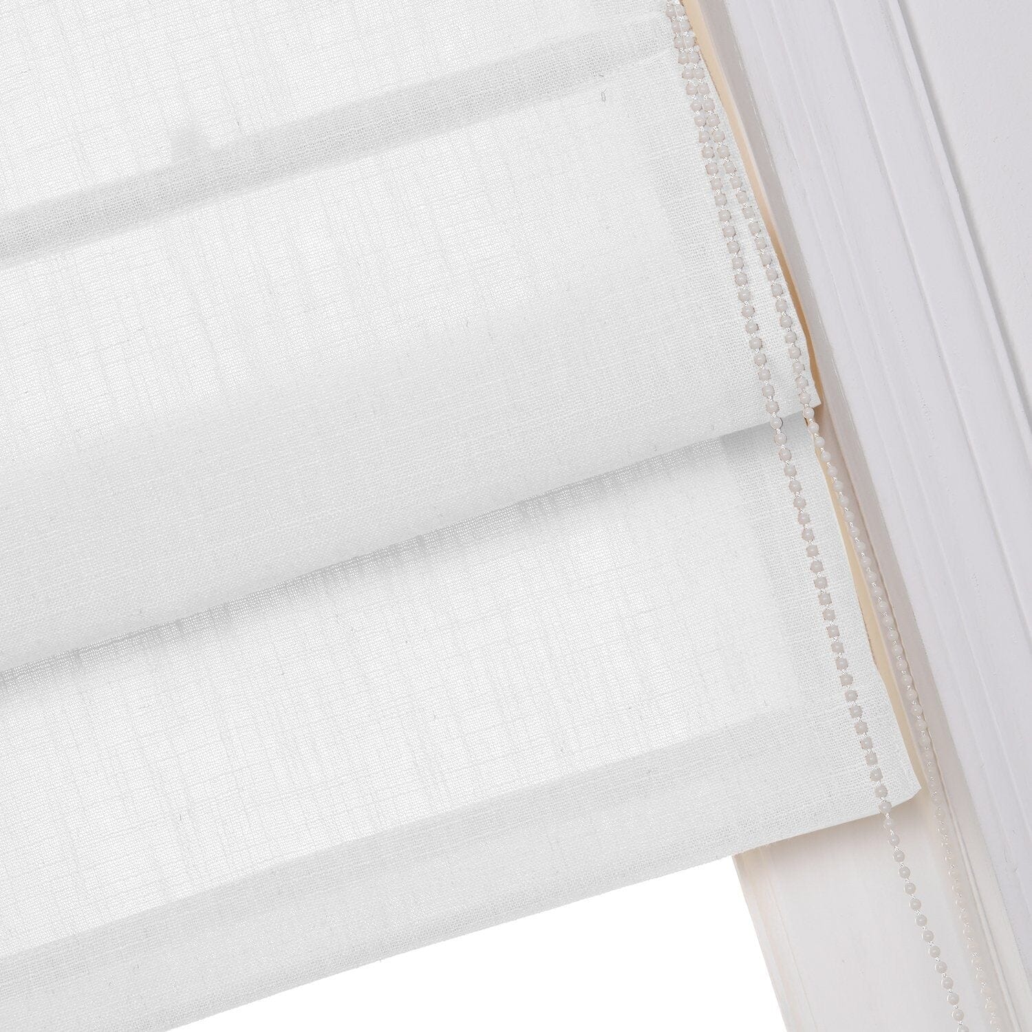 Loomy Linen Blackout Cordlift Roman Shades