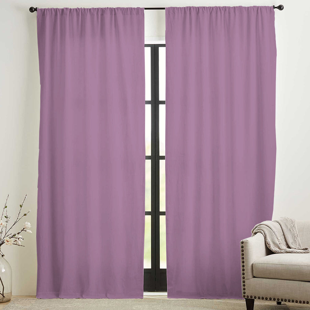 Skyler Linen Blackout Curtain Soft Top