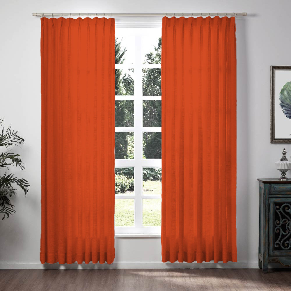 Loomy Linen Drape Pleated