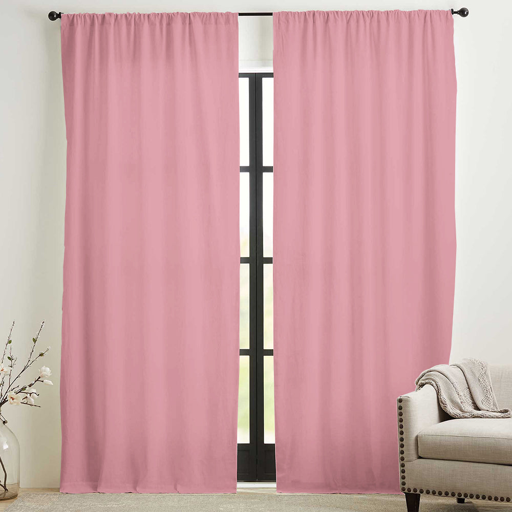 Skyler Linen Blackout Curtain Soft Top