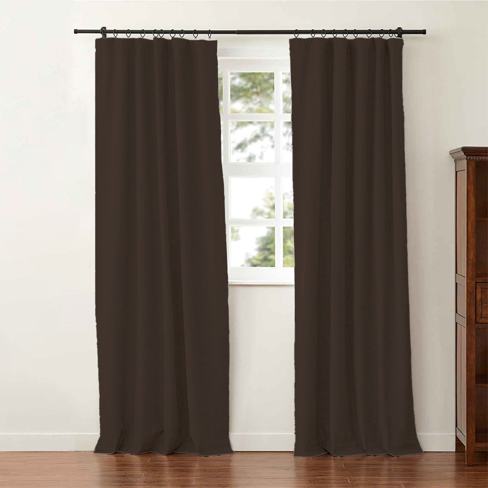 Aira Premium Linen Cotton Curtain Pleated