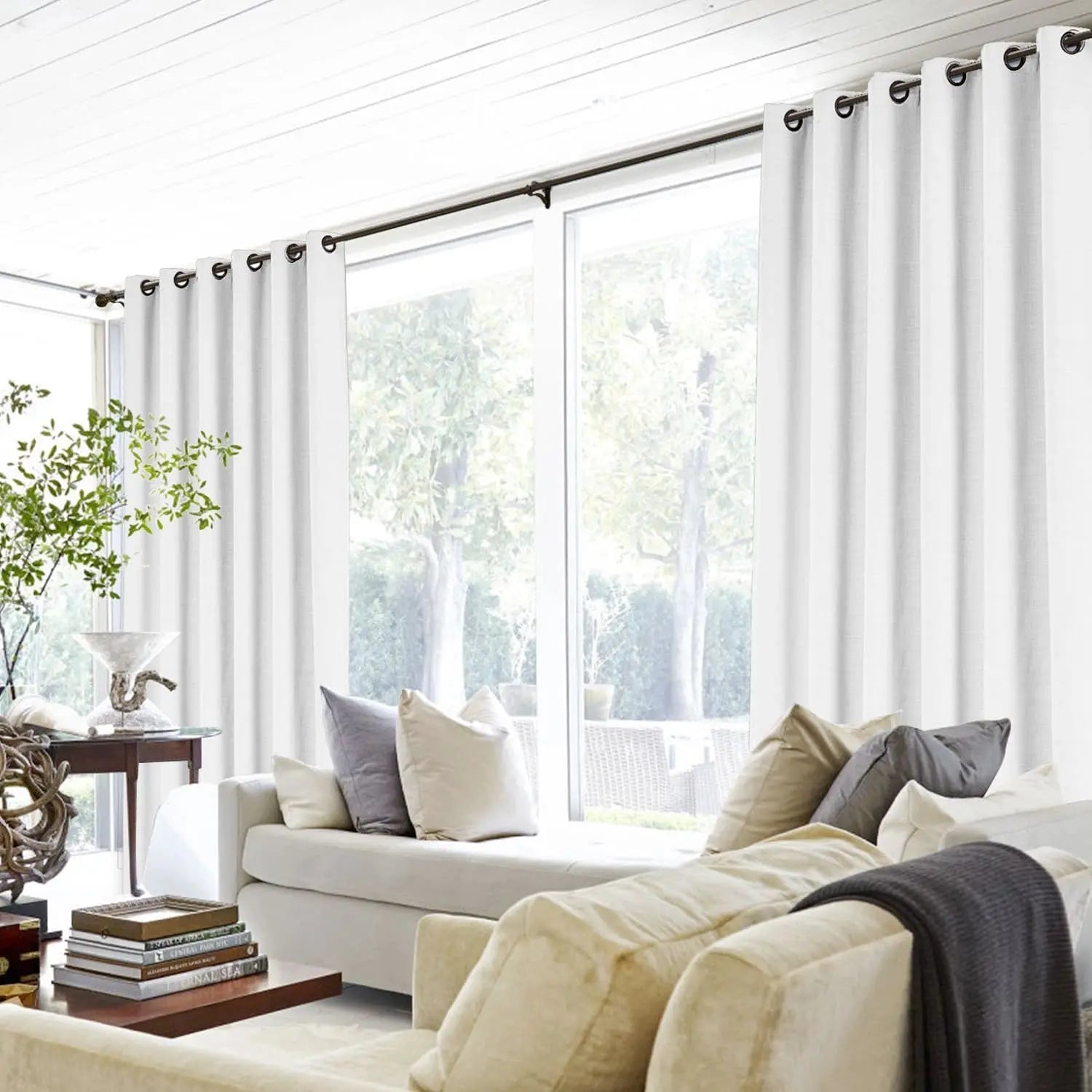 Linen Curtain Grommet Zoe