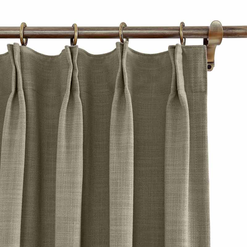 Linen Drape Pleated Loomy