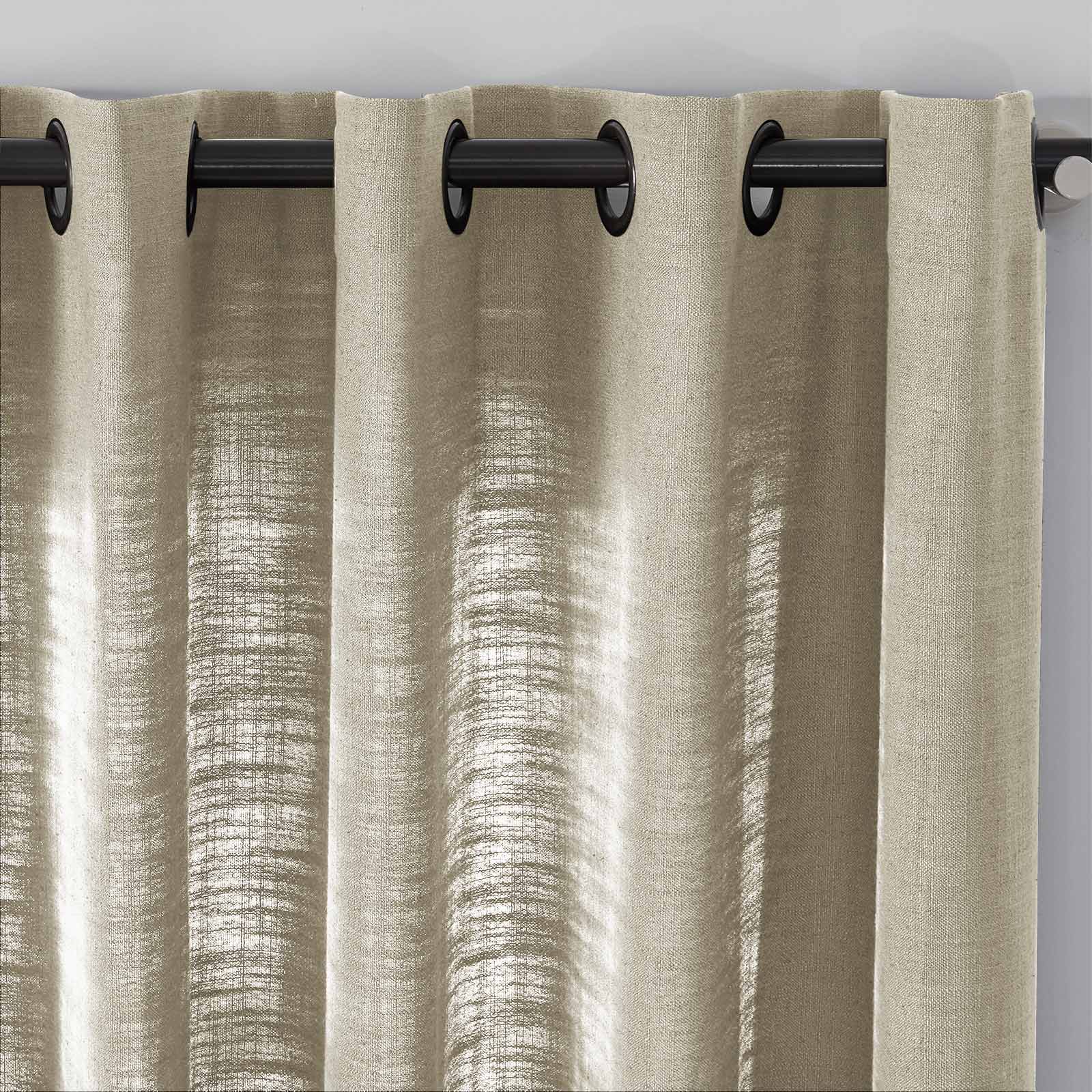 Linen Drape Grommet Loomy