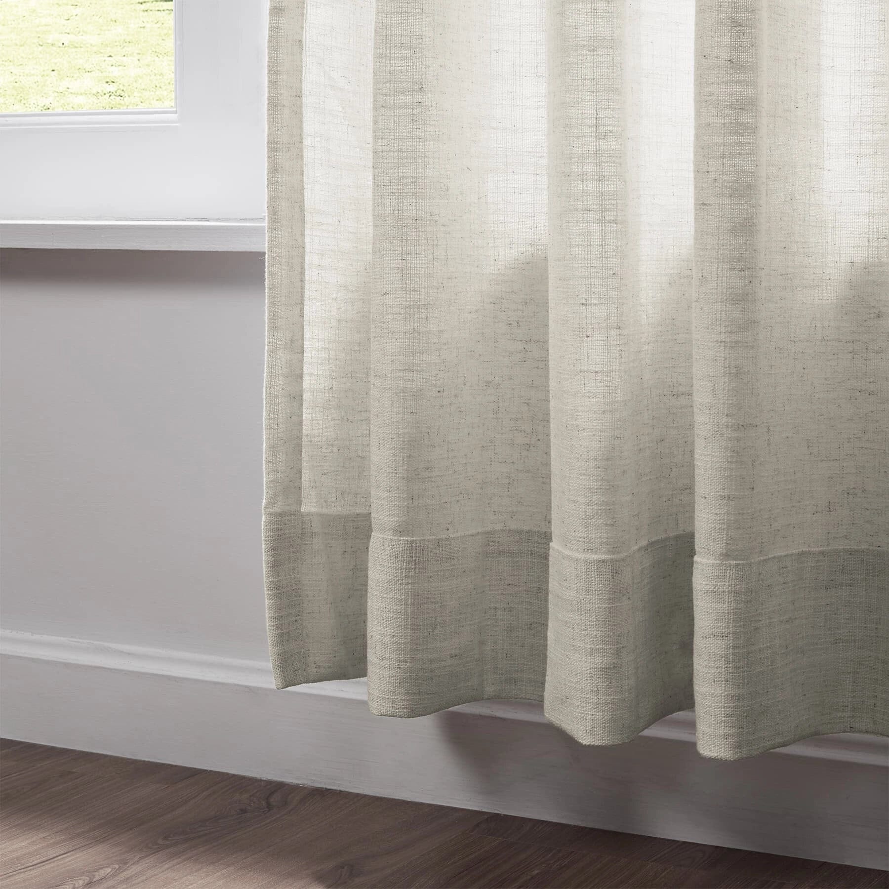 Linen Curtain Pleated Zoe