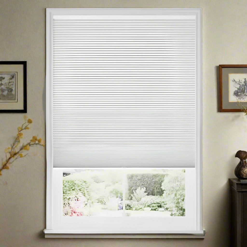 Clover Motorized Light Filtering Cellular Shades