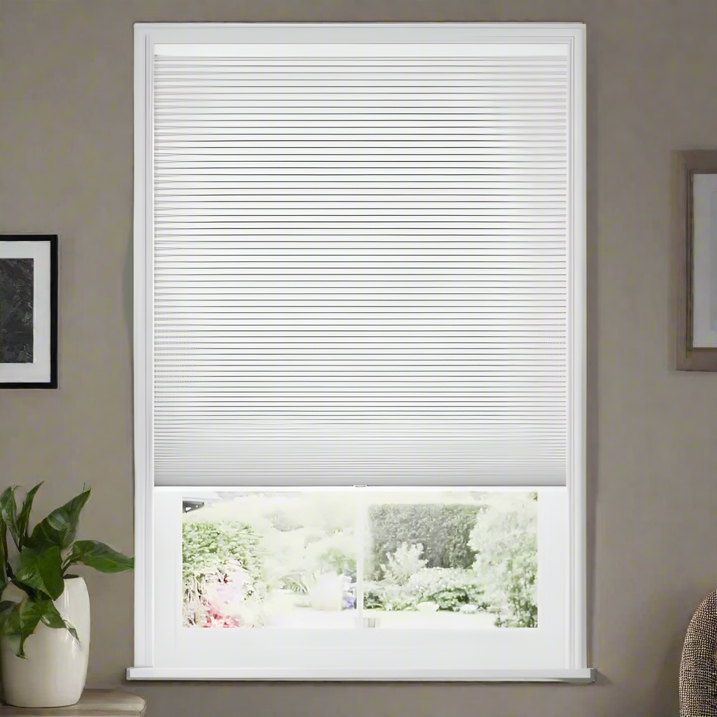 Liv Motorized Light Filtering Cellular Shades