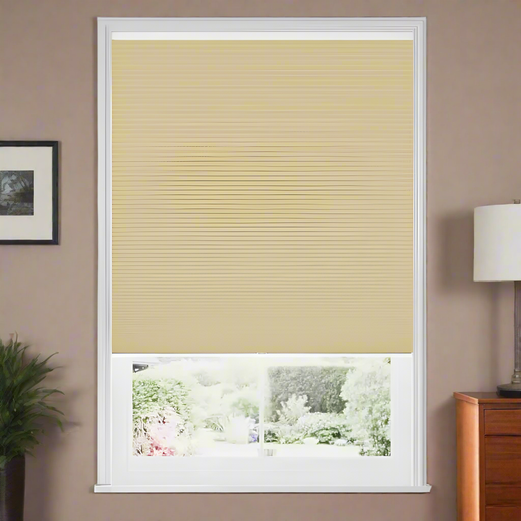 Clover Motorized Light Filtering Cellular Shades