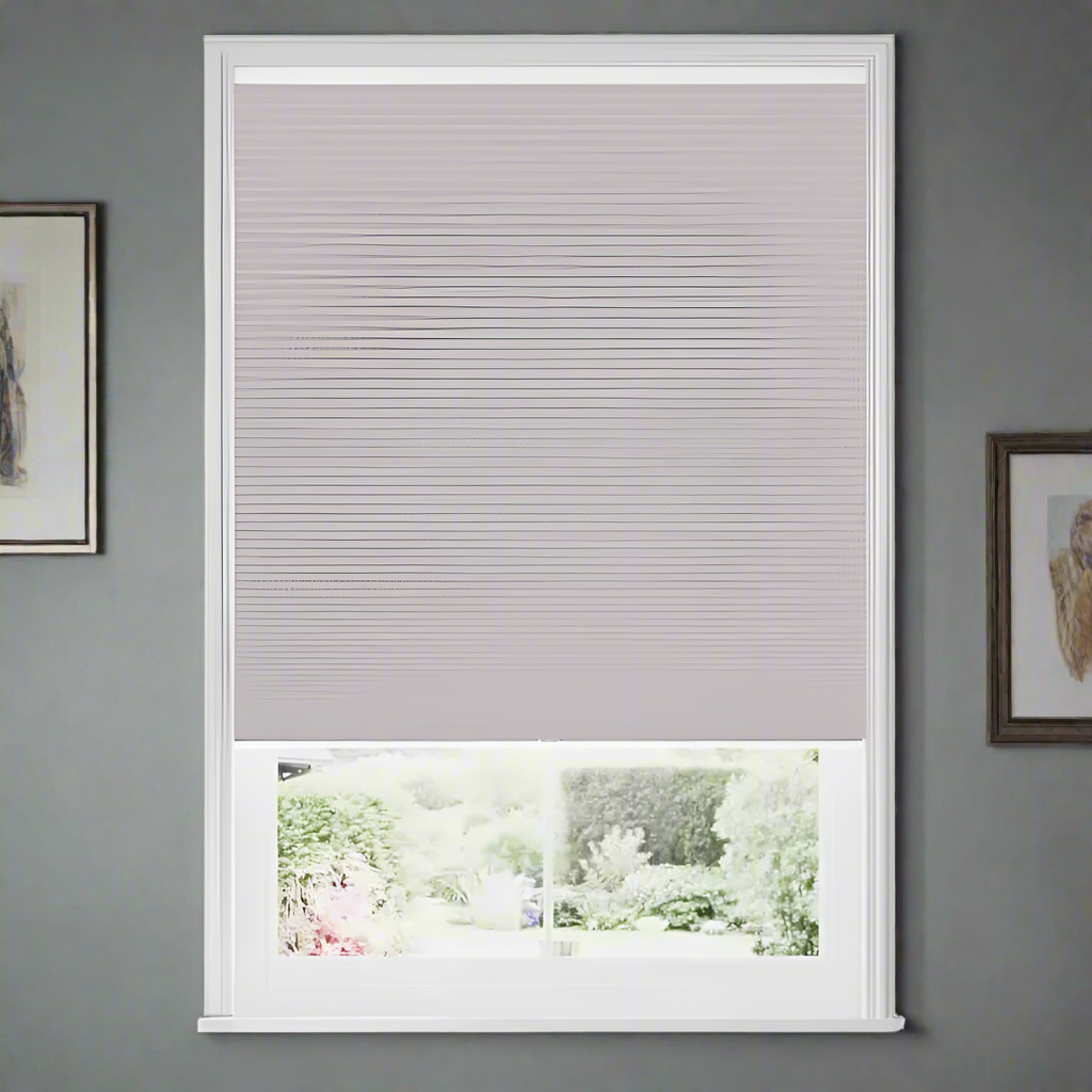 Clover Motorized Light Filtering Cellular Shades