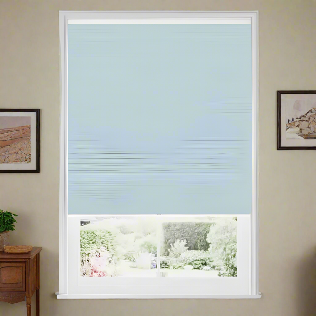 Clover Motorized Light Filtering Cellular Shades