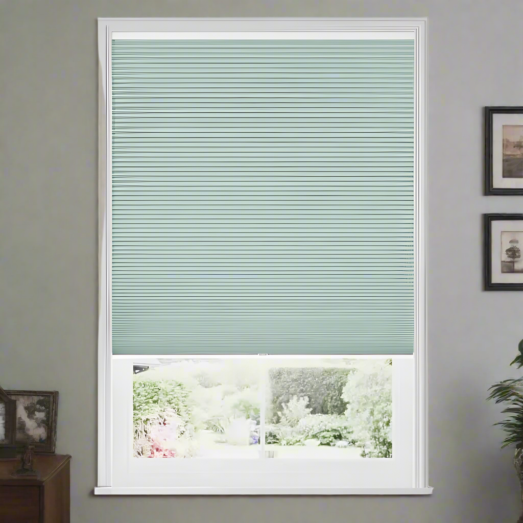 Clover Motorized Light Filtering Cellular Shades