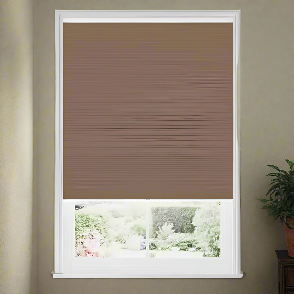 Clover Motorized Light Filtering Cellular Shades