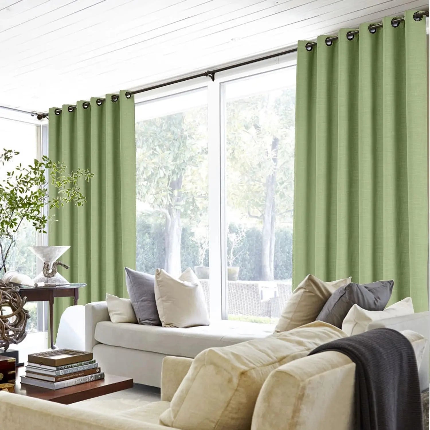 Linen Curtain Grommet Zoe