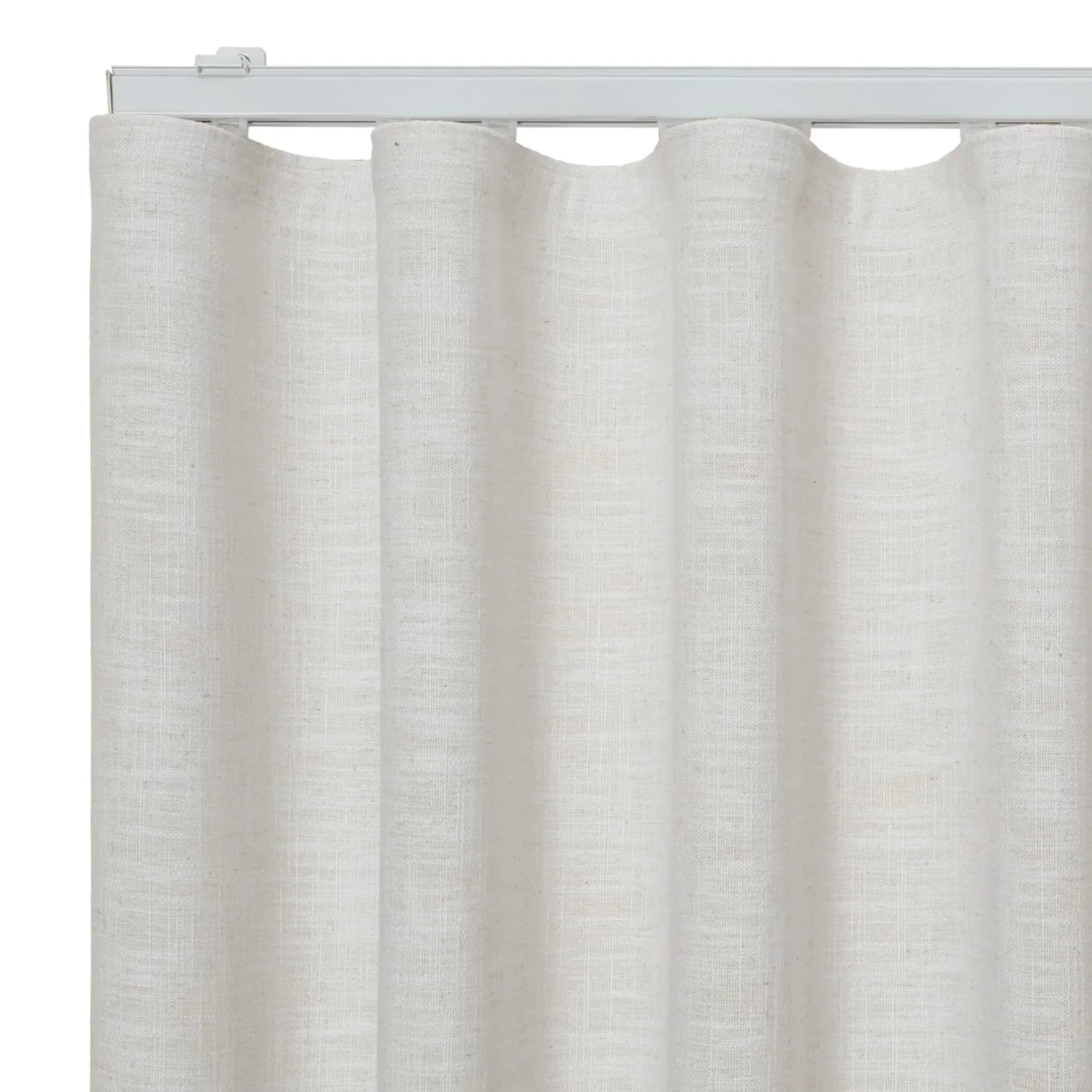 Linen Ripple Fold Drapery Loomy