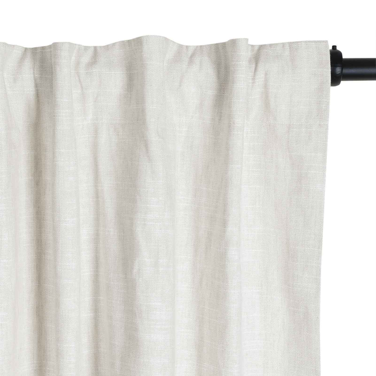 Minimalist Linen Cotton Curtain Soft Top Aira