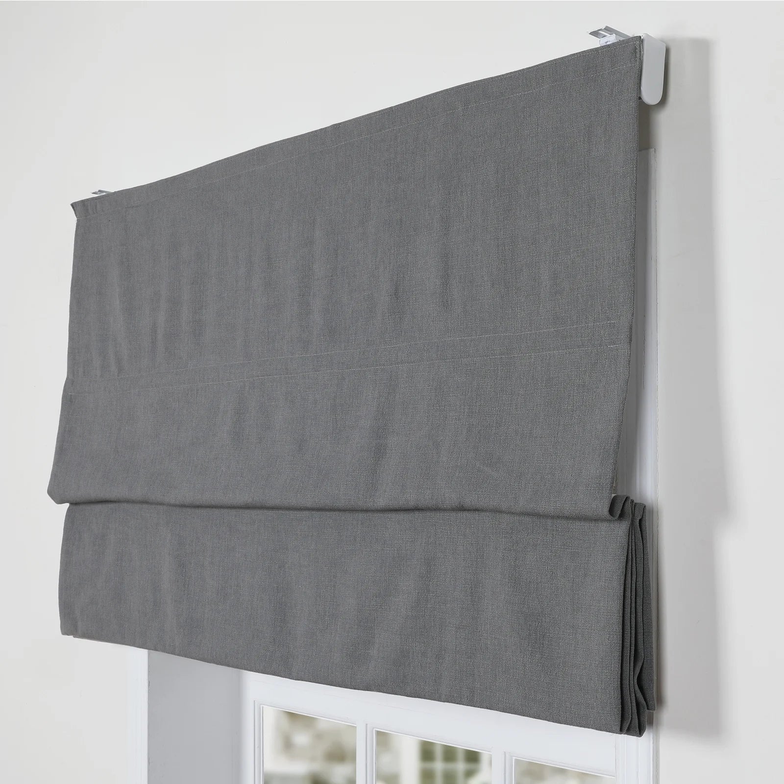 Loomy Linen Blackout Cordless Roman Shade