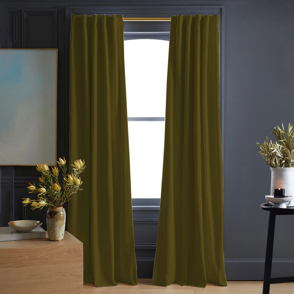 Velvet Minimalist Curtain Soft Top Luna