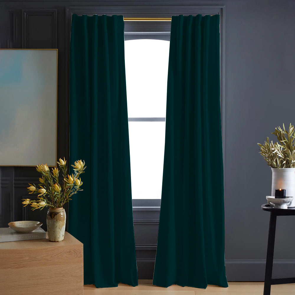 Velvet Minimalist Curtain Soft Top Luna