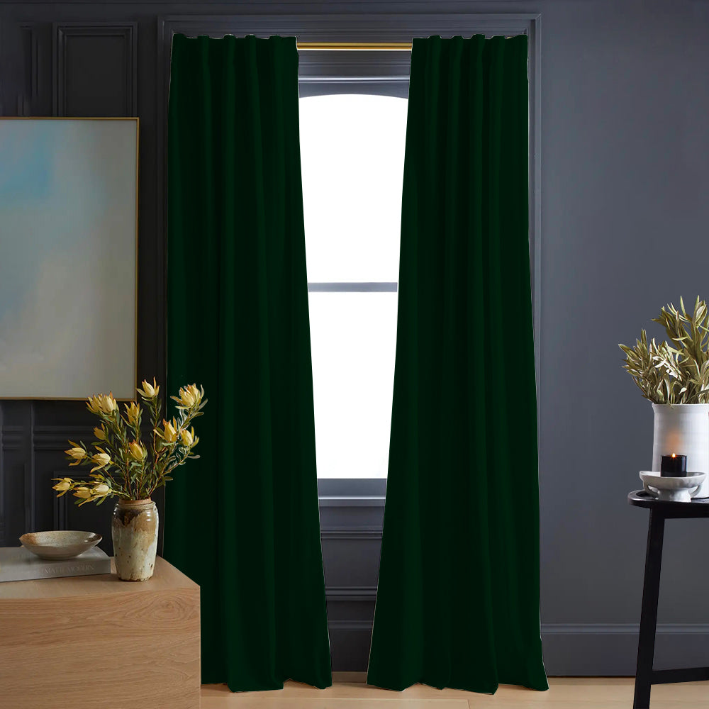 Velvet Minimalist Curtain Soft Top Luna