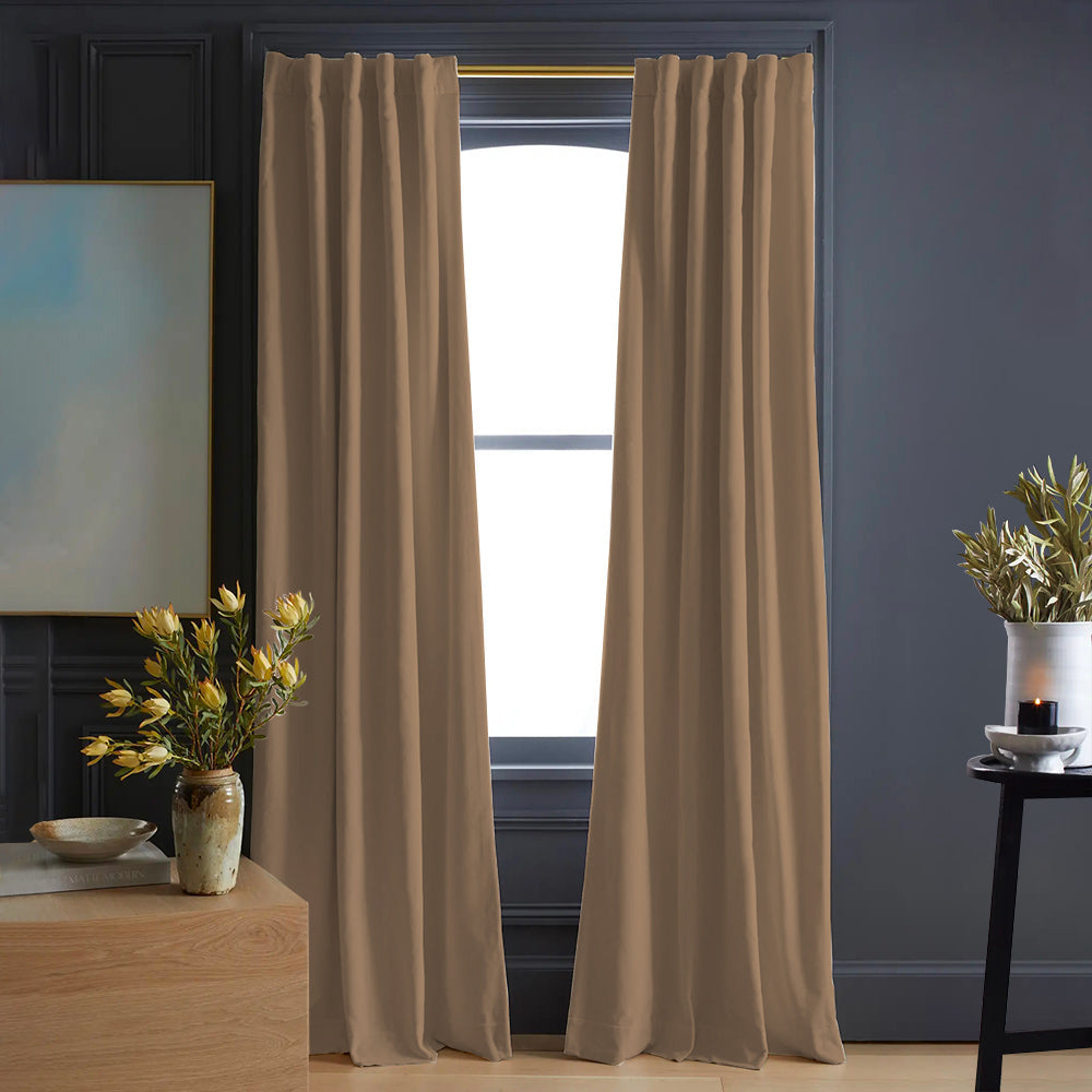 Velvet Minimalist Curtain Soft Top Luna