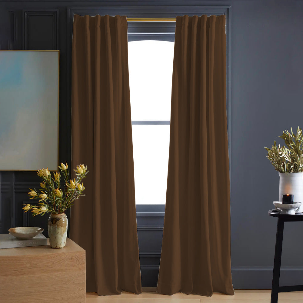 Velvet Minimalist Curtain Soft Top Luna