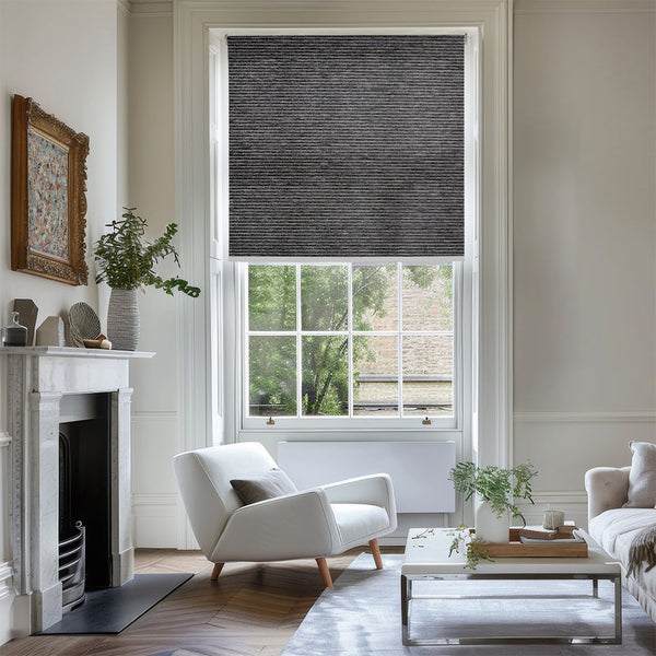 Luma Motorized Light Filtering Roller Shades