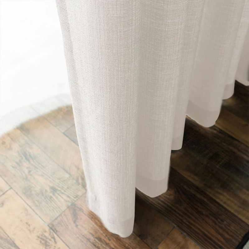 Semi Sheer Curtains Pleated Lila