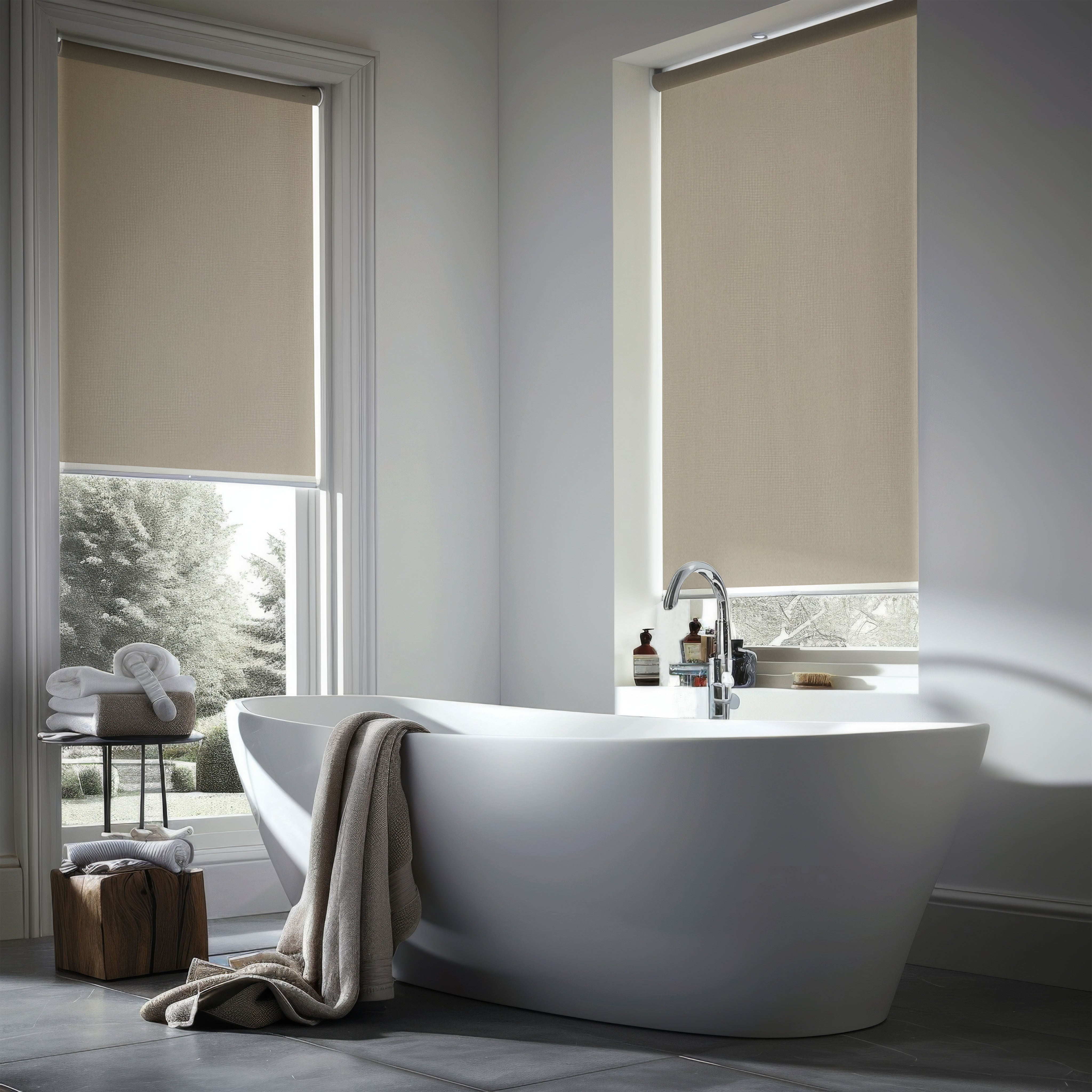 Ella Blackout Roller Shades Corded/Cordless