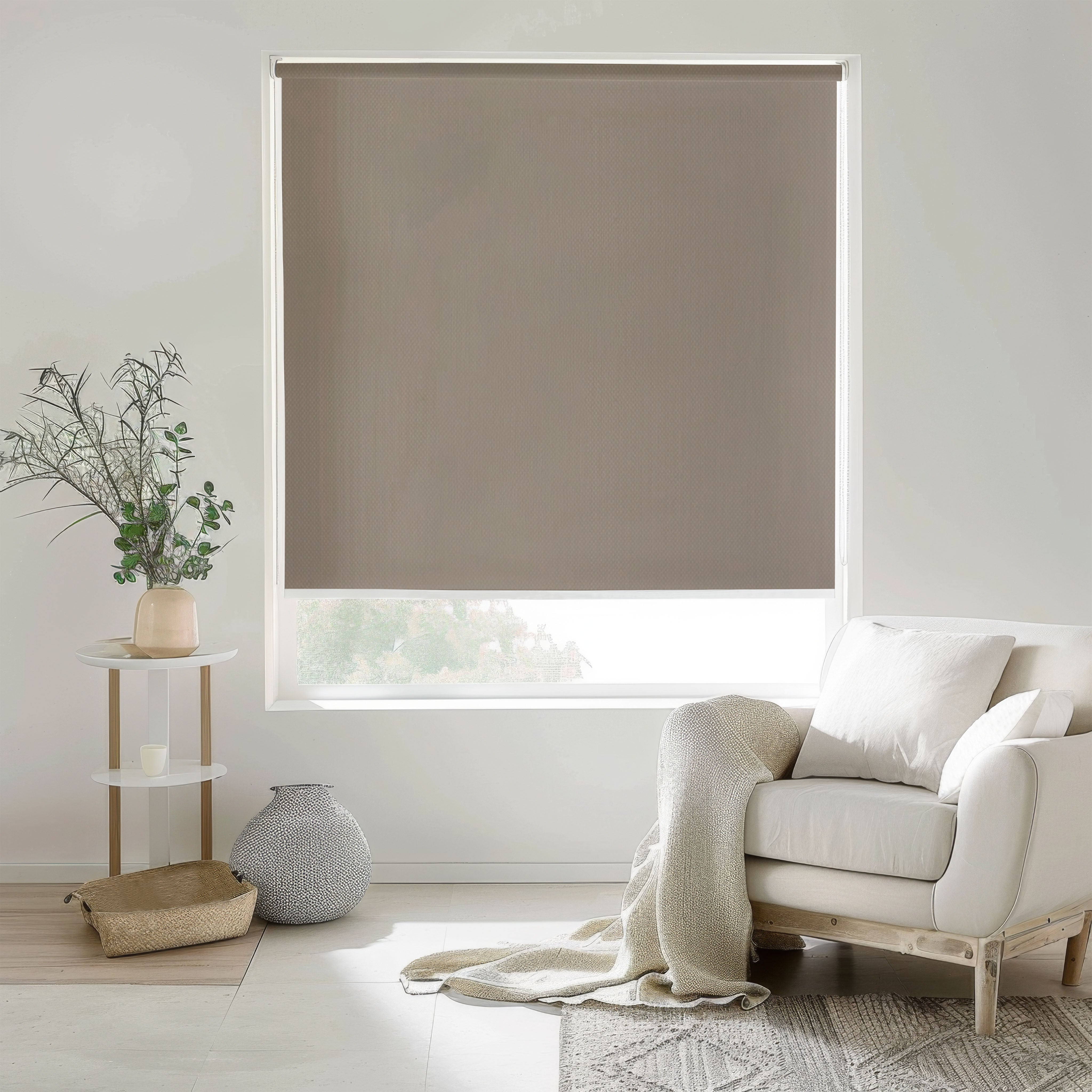 Esther Blackout Roller Shades Corded/Cordless