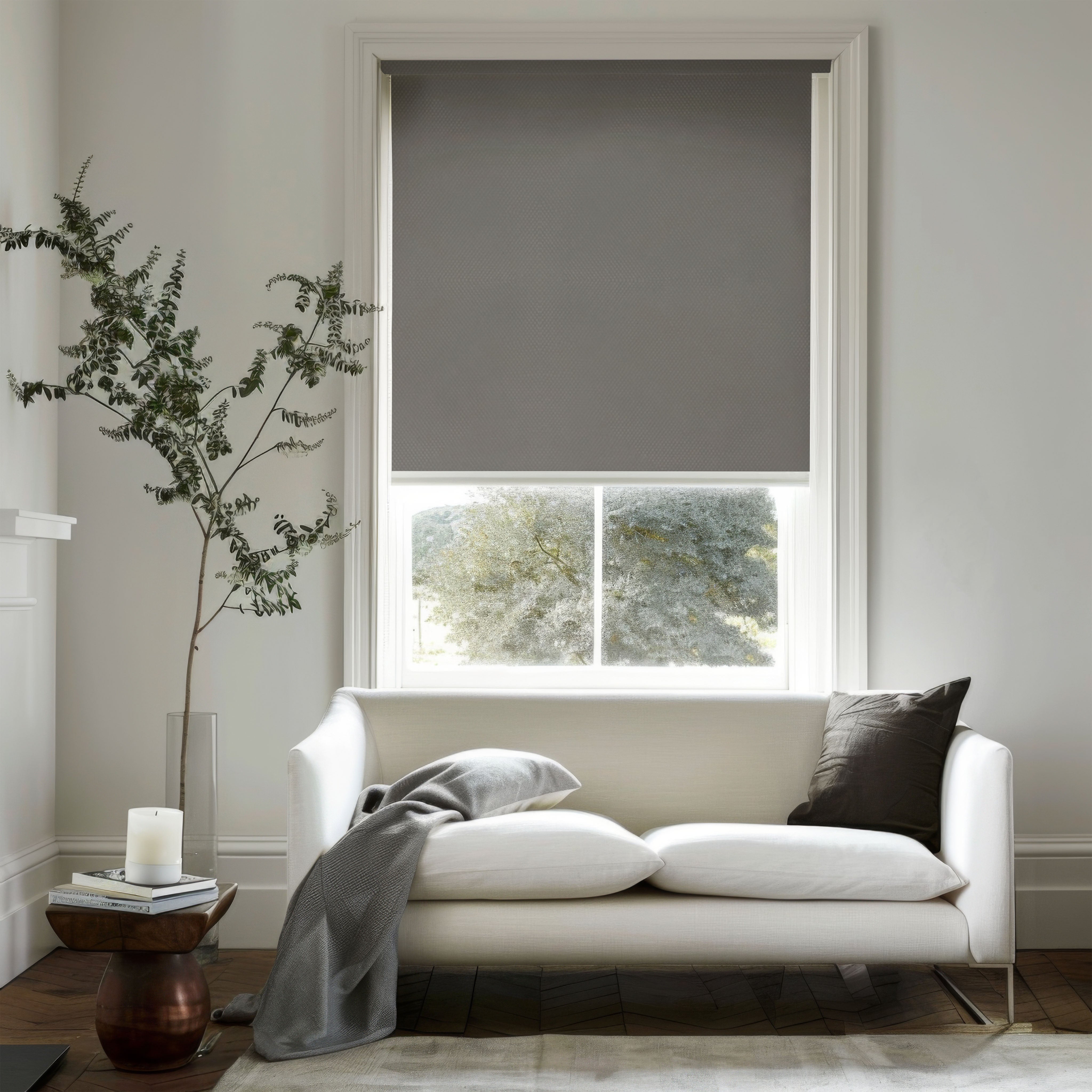 Esther Blackout Roller Shades Corded/Cordless