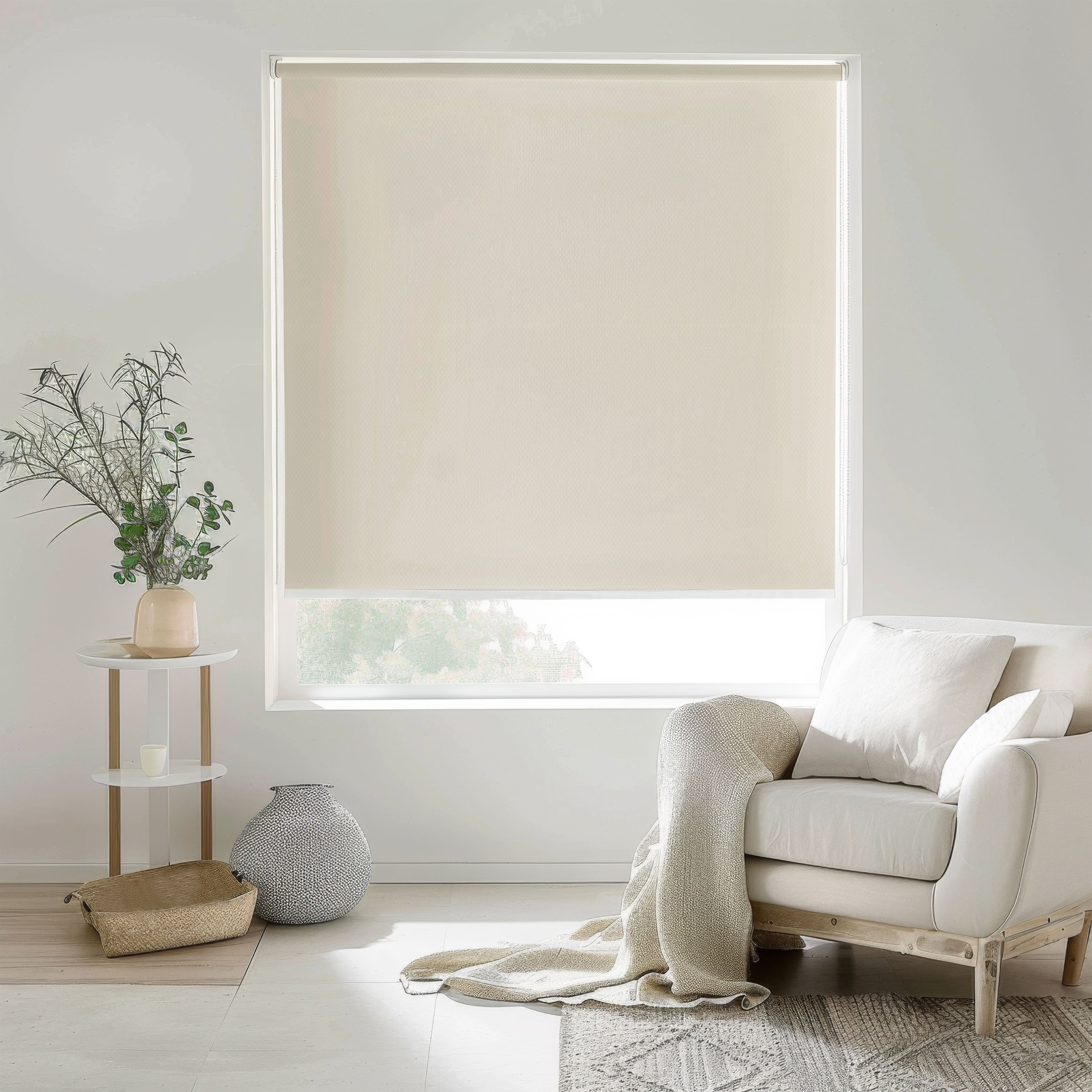 Esther Blackout Roller Shades Corded/Cordless