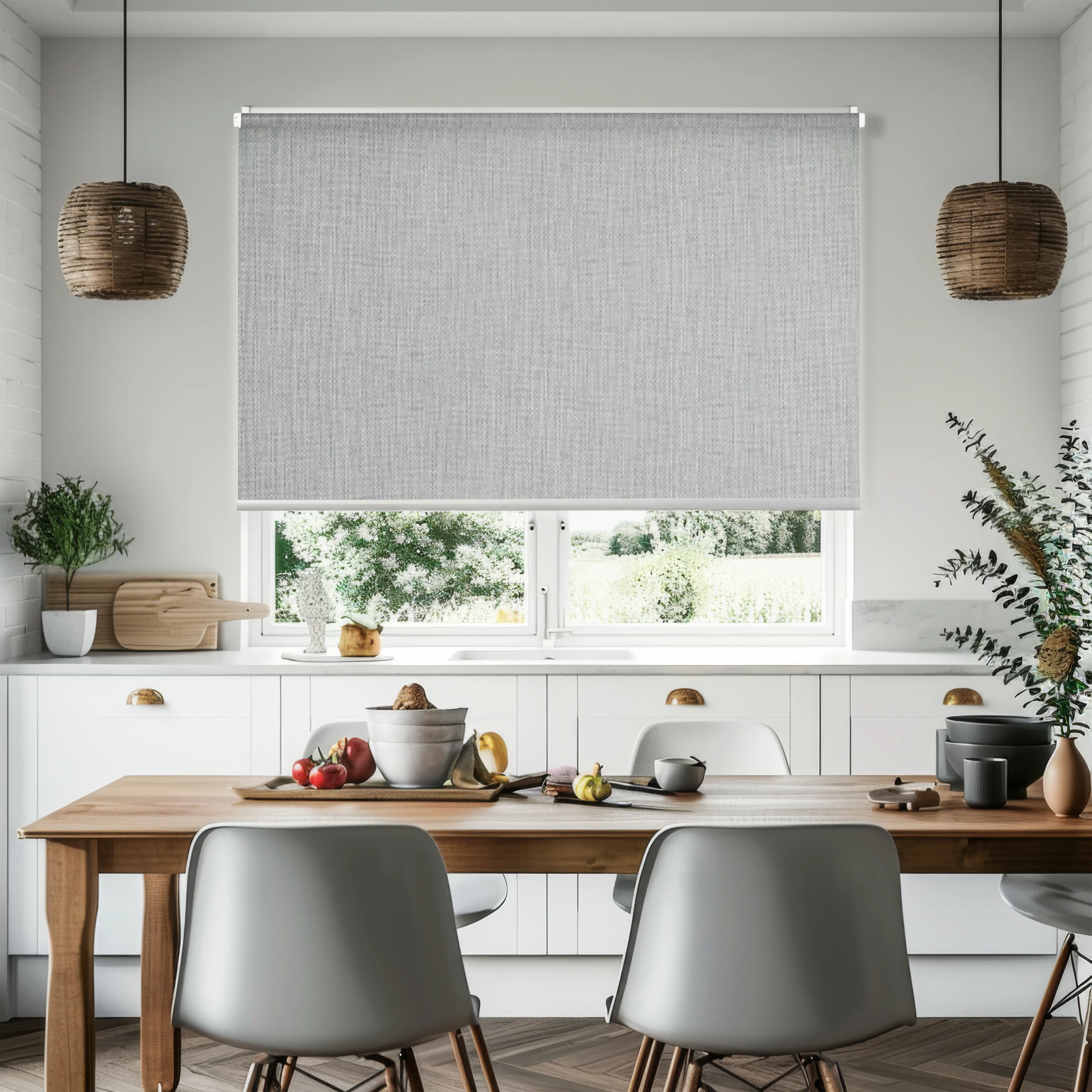 Mist Blackout Roller Shades Corded/Cordless