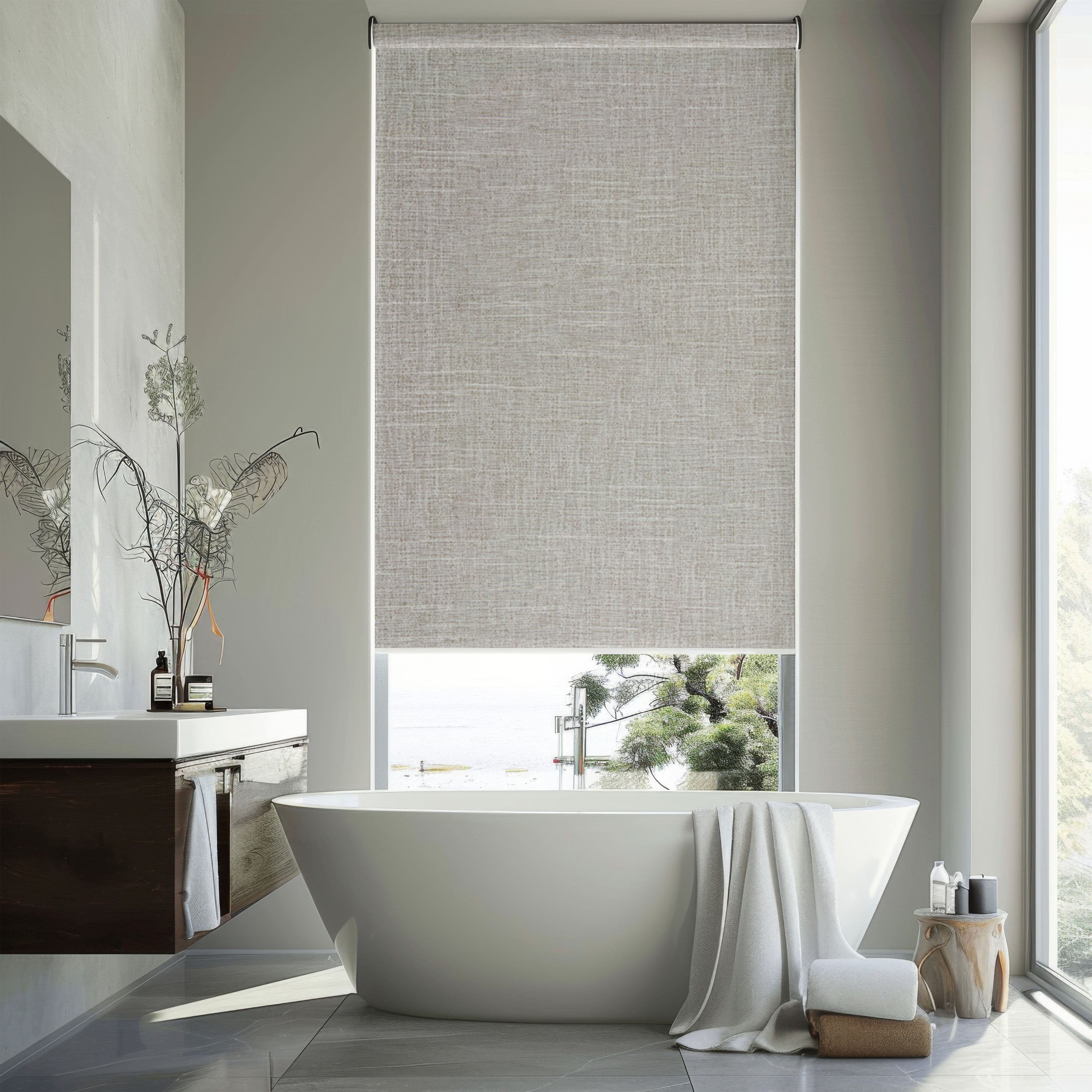 Muse Blackout Roller Shades Corded/Cordless