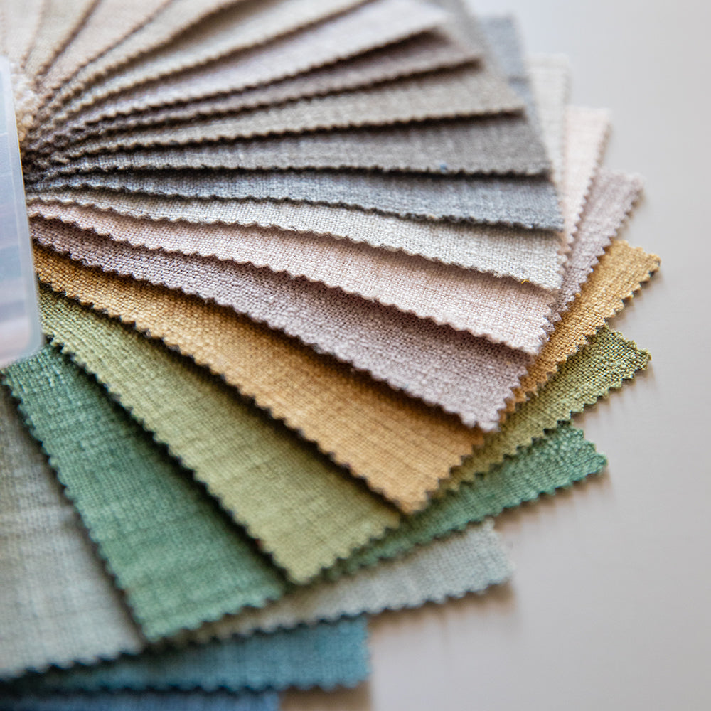 Linen Fabric Swatches Aira