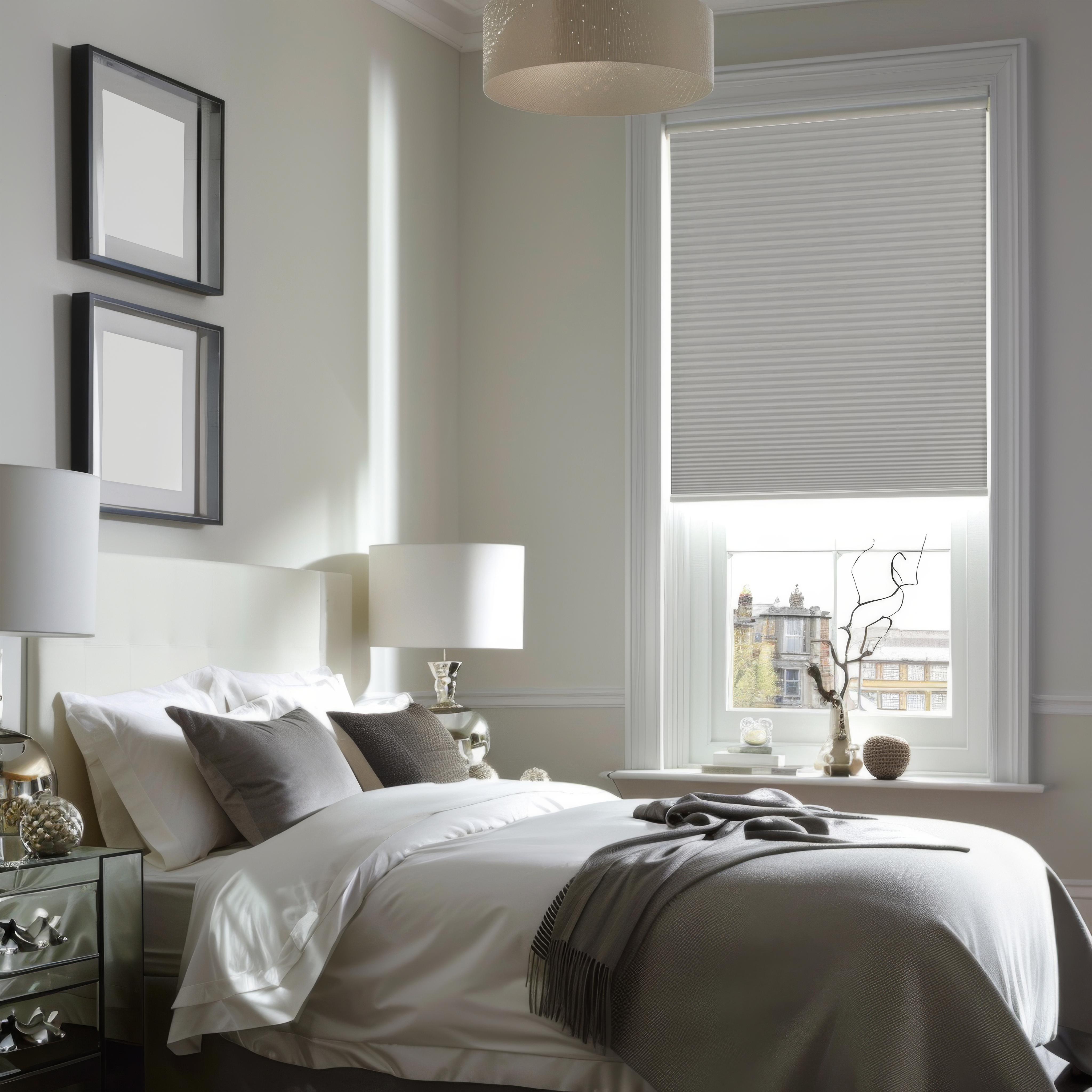 Glade Motorized Cellulars Shades Blackout