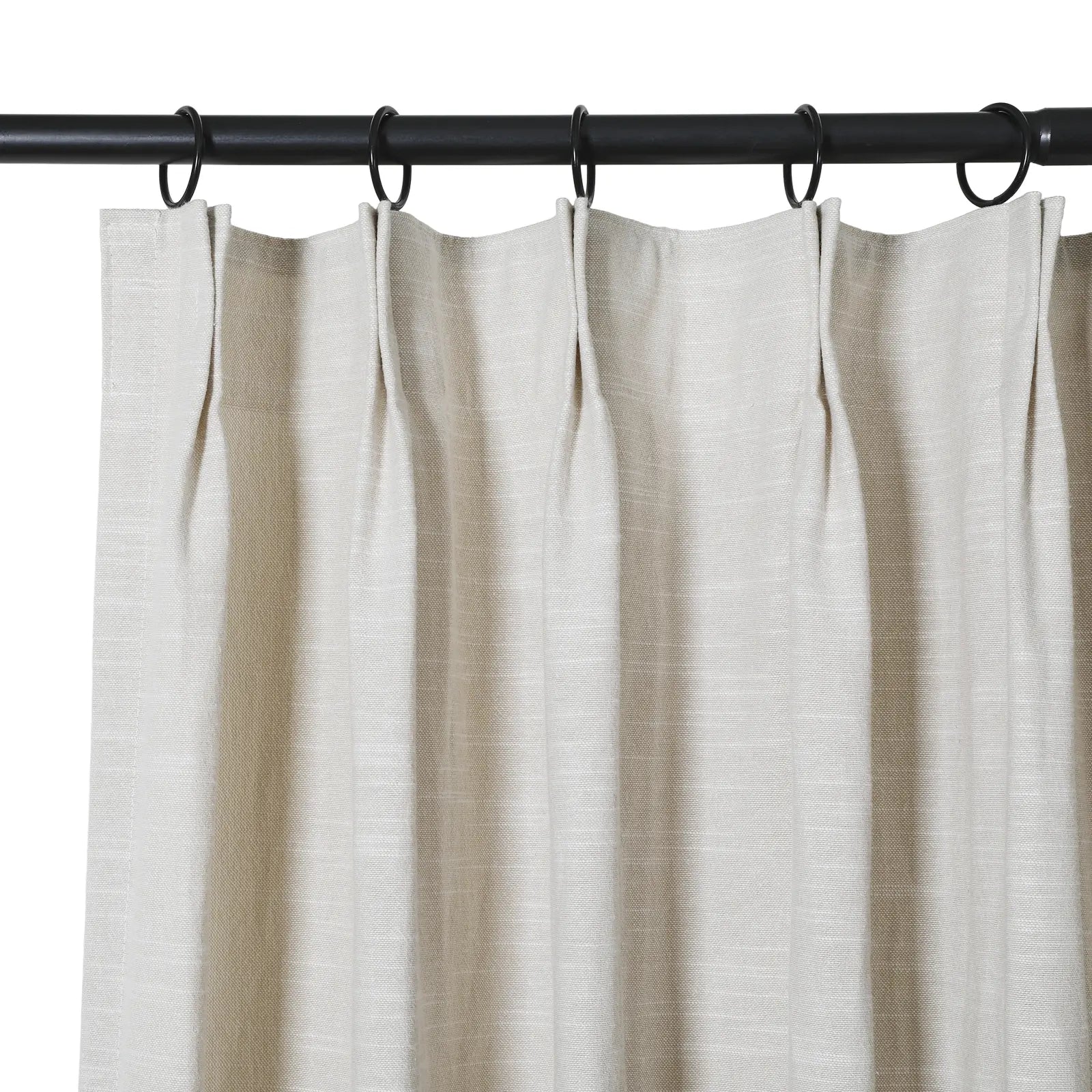 Premium Linen Cotton Curtain Pleated Aira