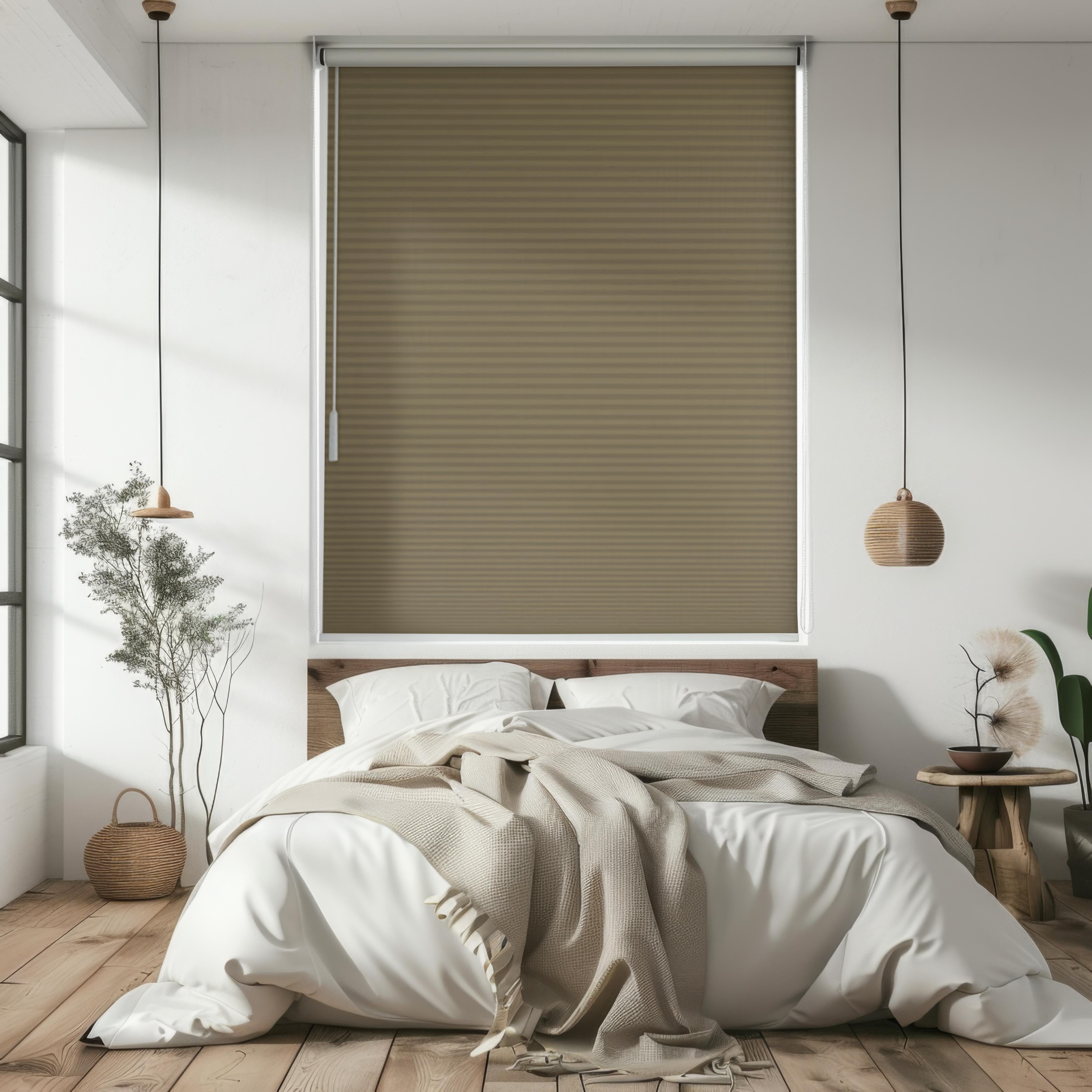 Quinn Motorized Blackout Cellular Shades