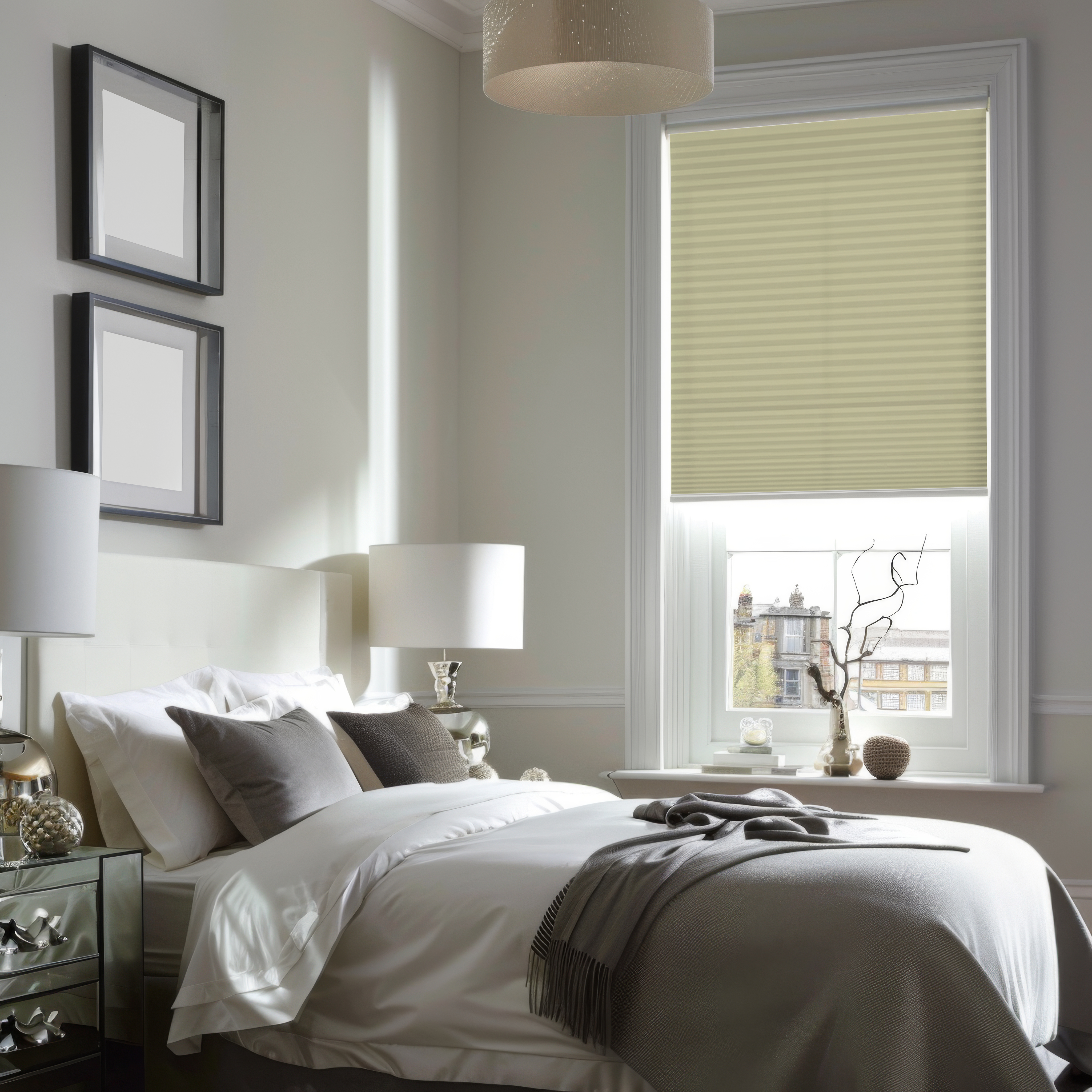 ASH Corded Cordless Light Filtering Cellular Shades