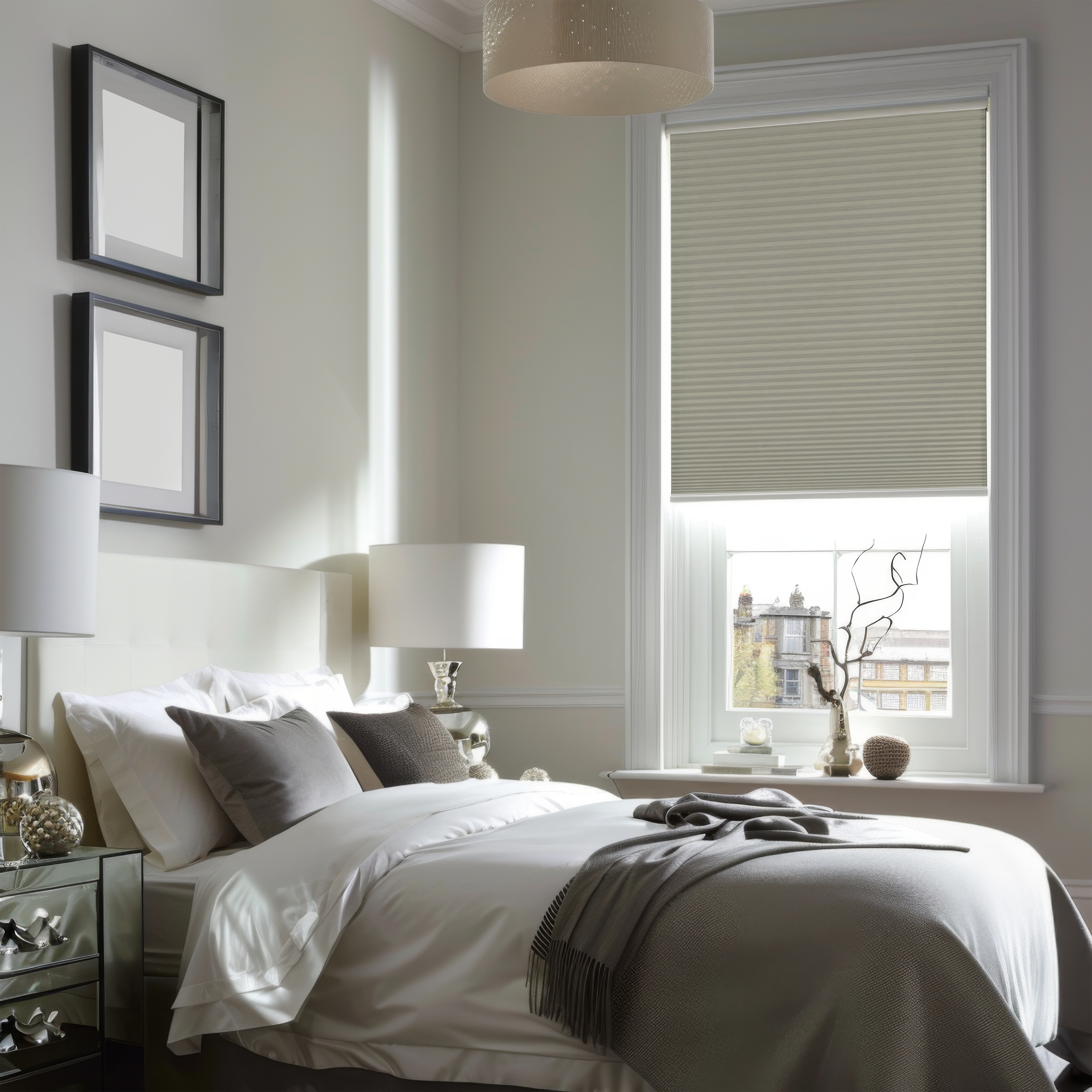 Ciel Motorized Blackout Cellular Shades