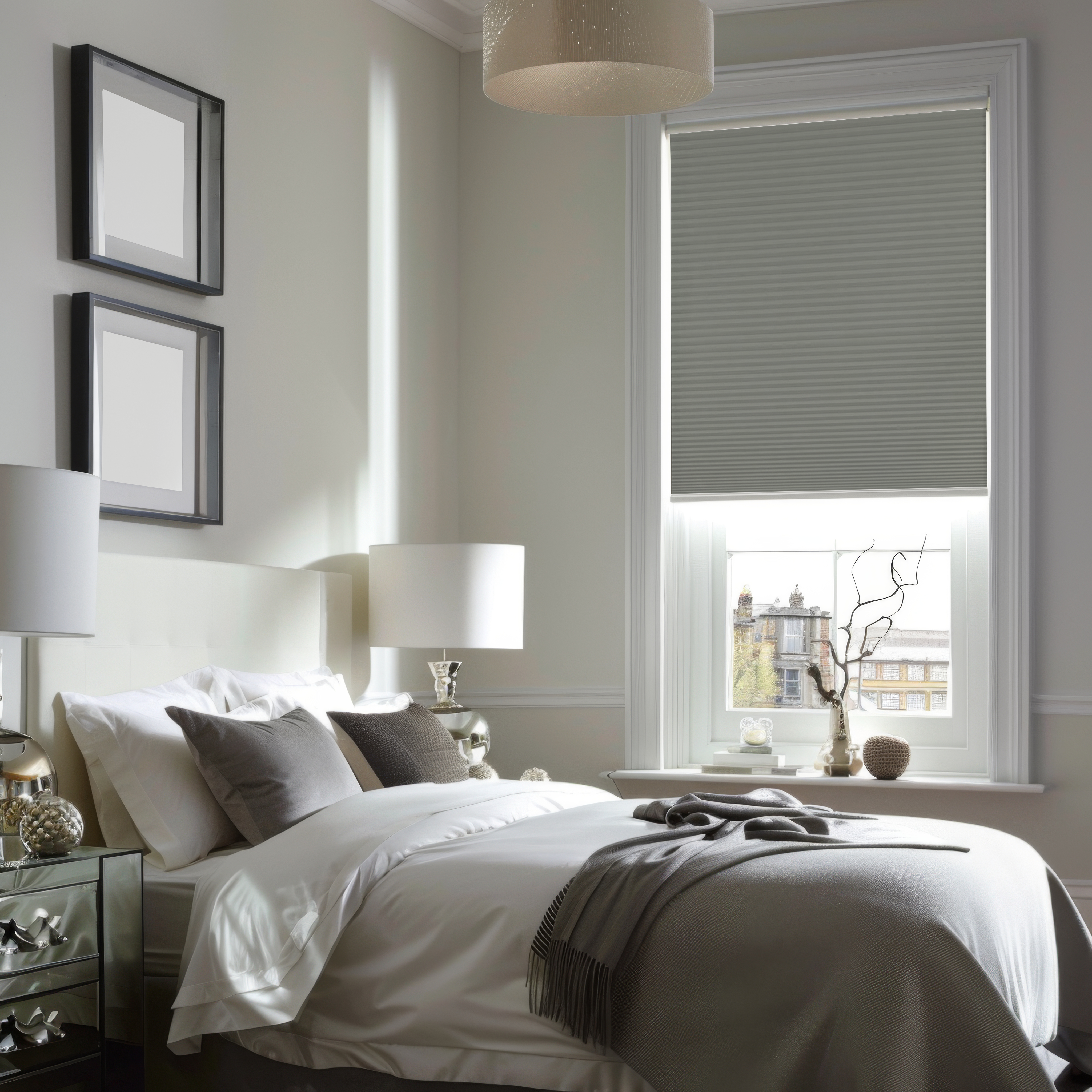 Ciel Motorized Blackout Cellular Shades