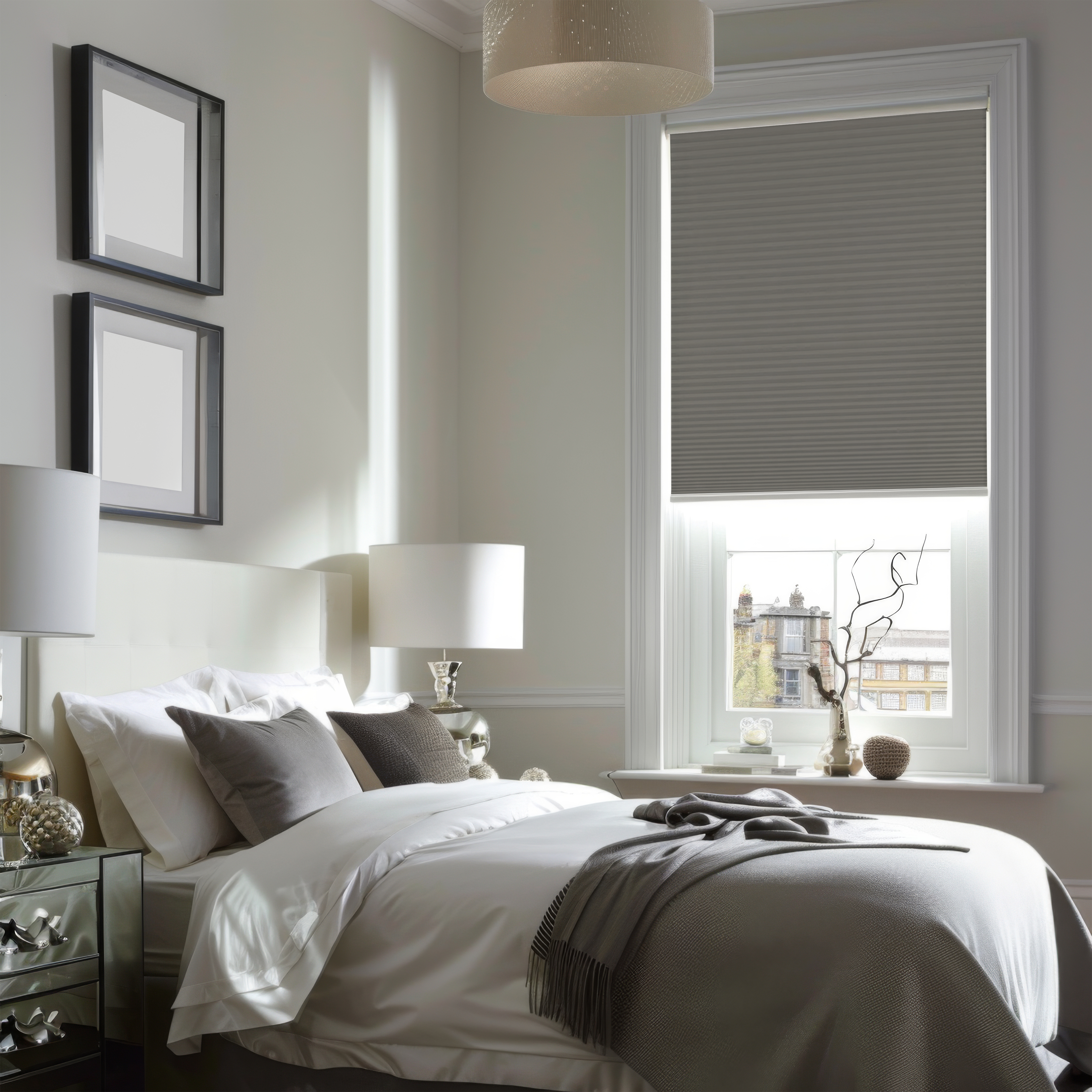 Ciel Motorized Blackout Cellular Shades