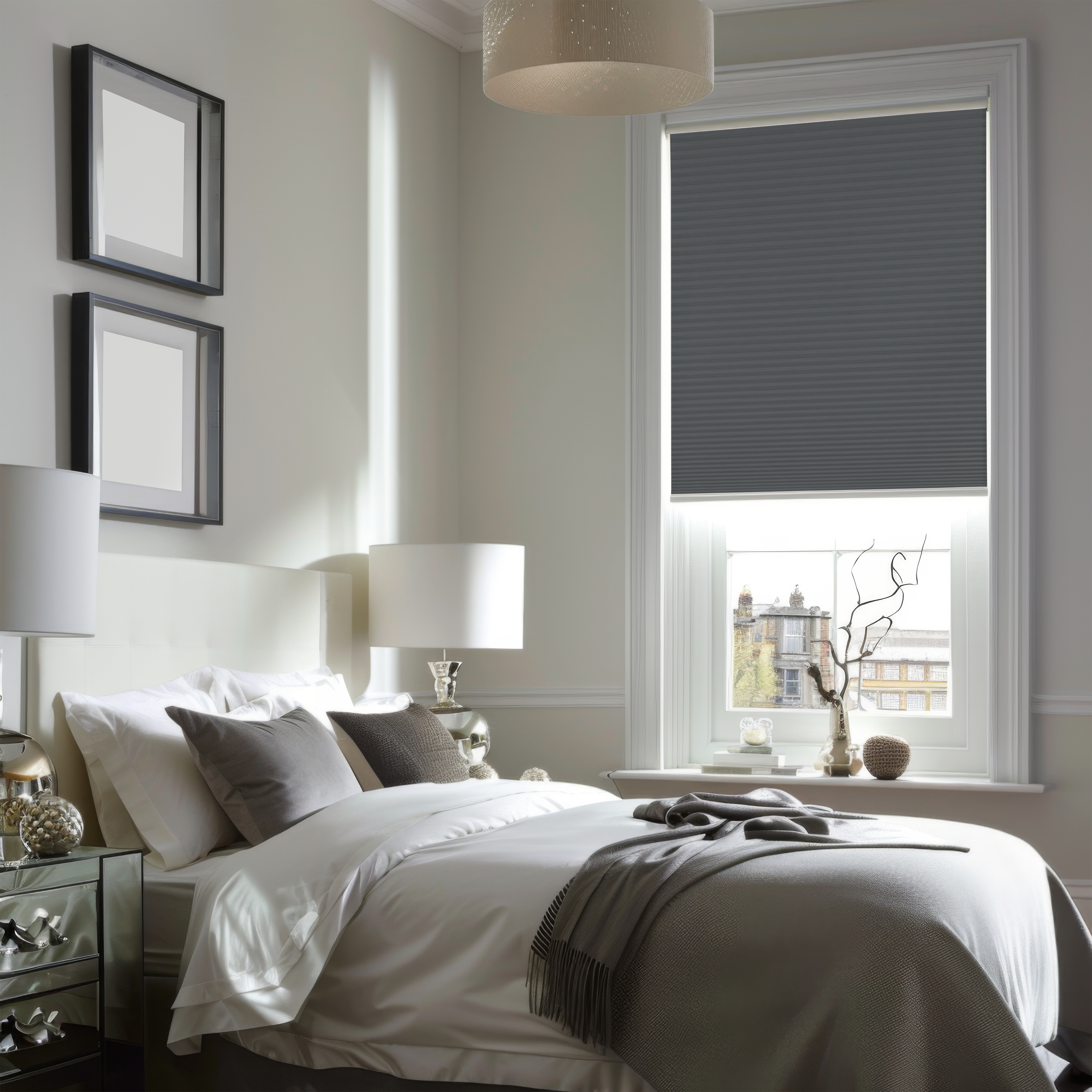 Ciel Motorized Blackout Cellular Shades